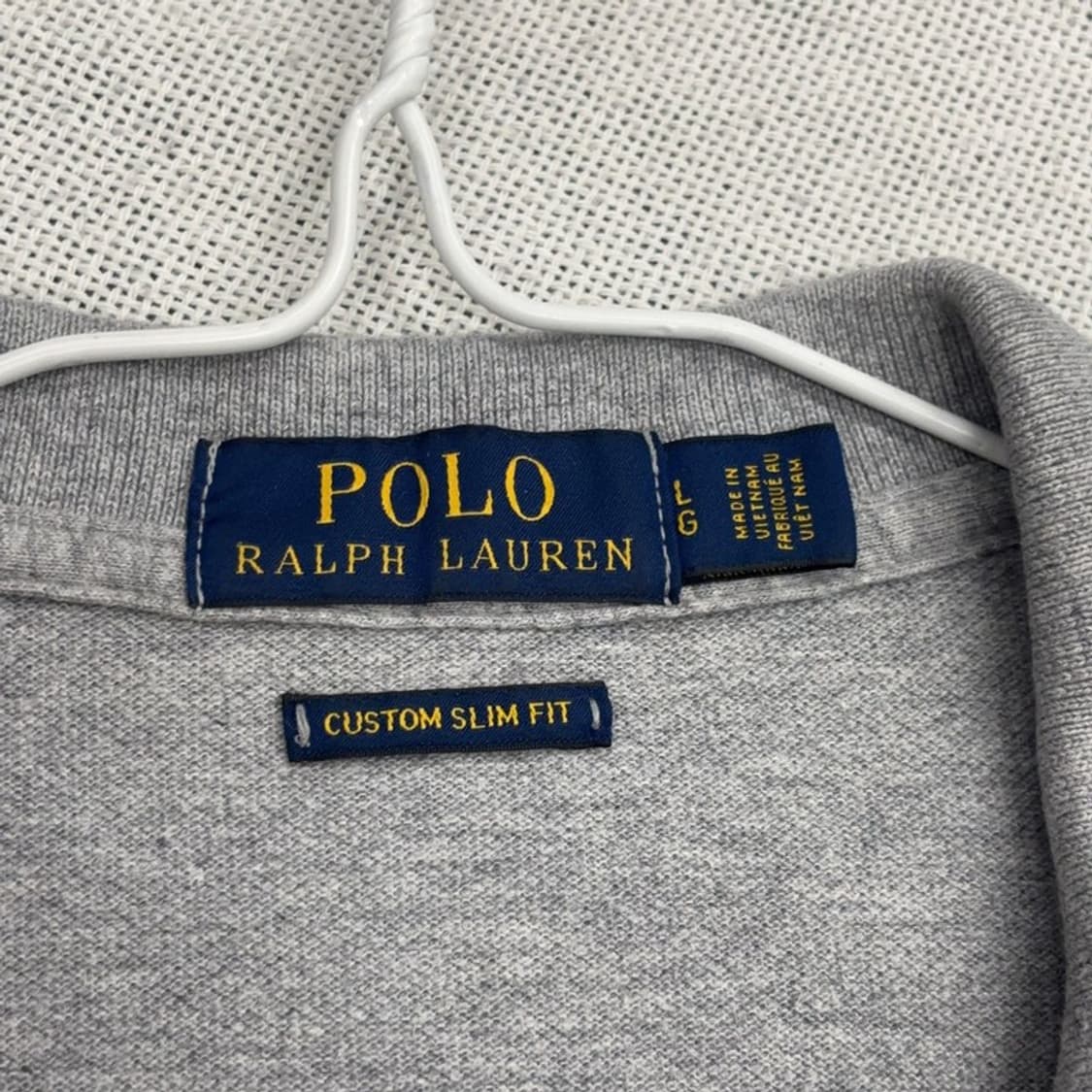 폴로 랄프로렌 커스텀 슬림핏 자수 반팔카라티 L P00063 상품이미지3