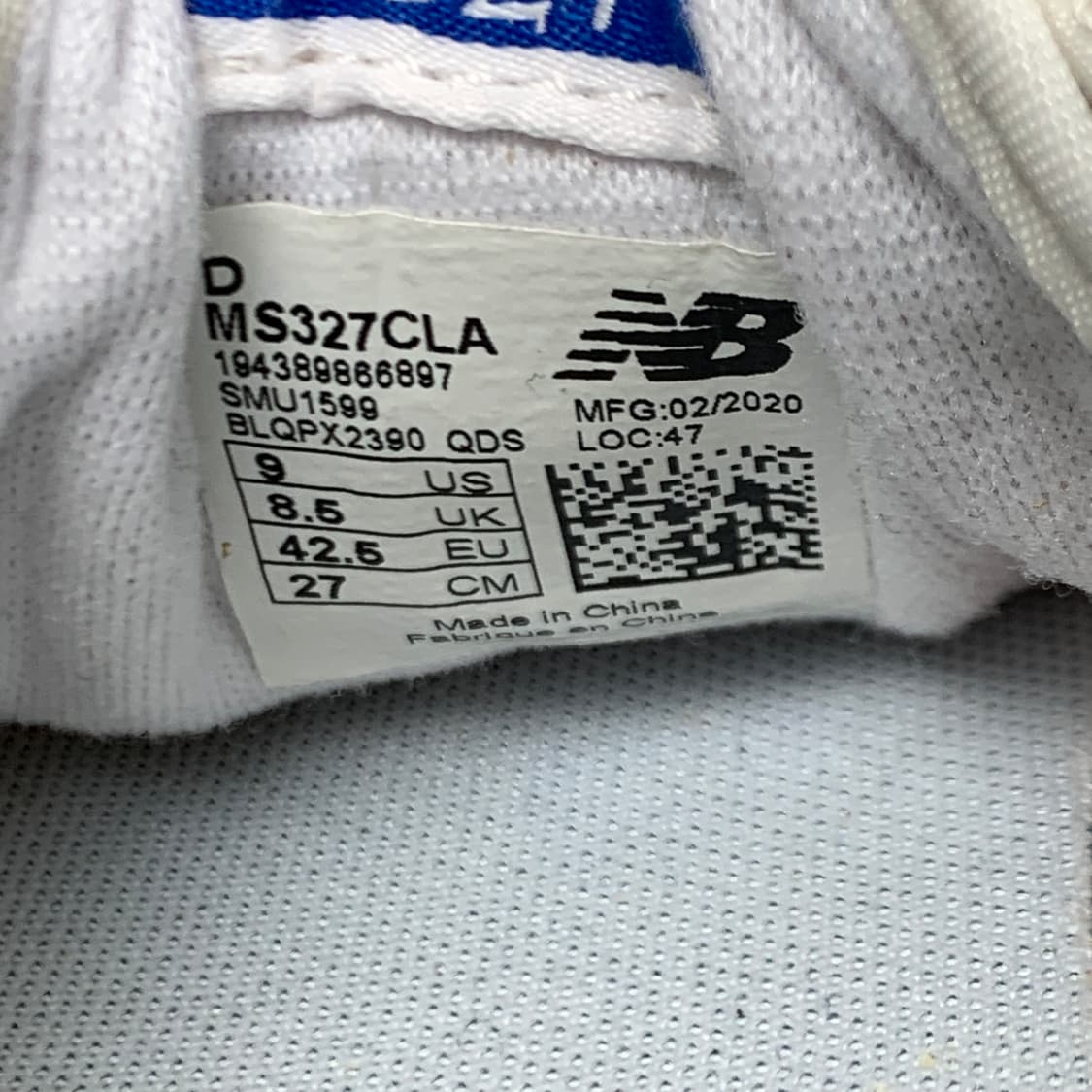 [270/정품] 뉴발란스 327 오렌지 운동화 신발
 상품이미지8