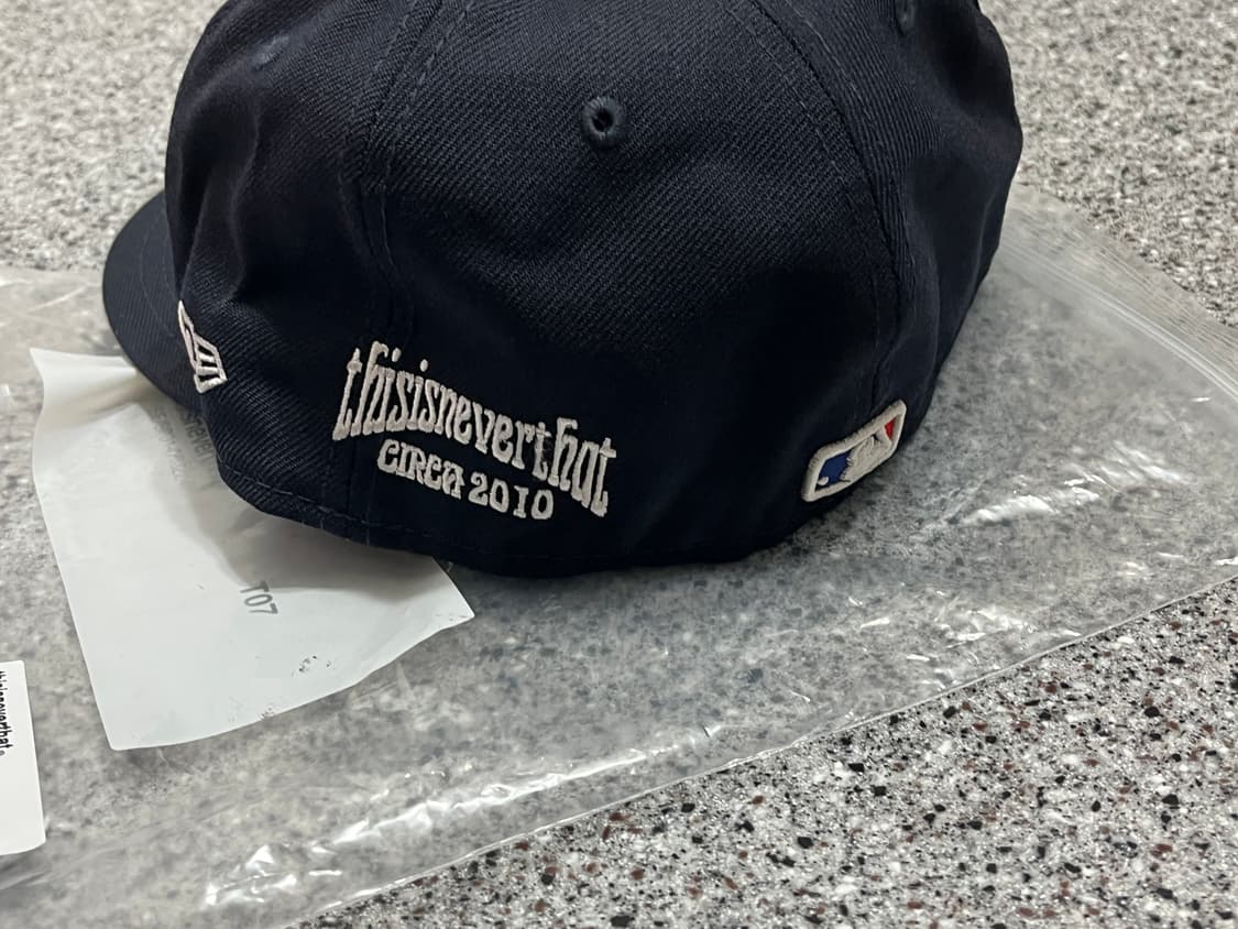 디스이즈네버댓X뉴에라XMLB 뉴욕 양키스 59피프티 클래식 네이비 상품이미지4