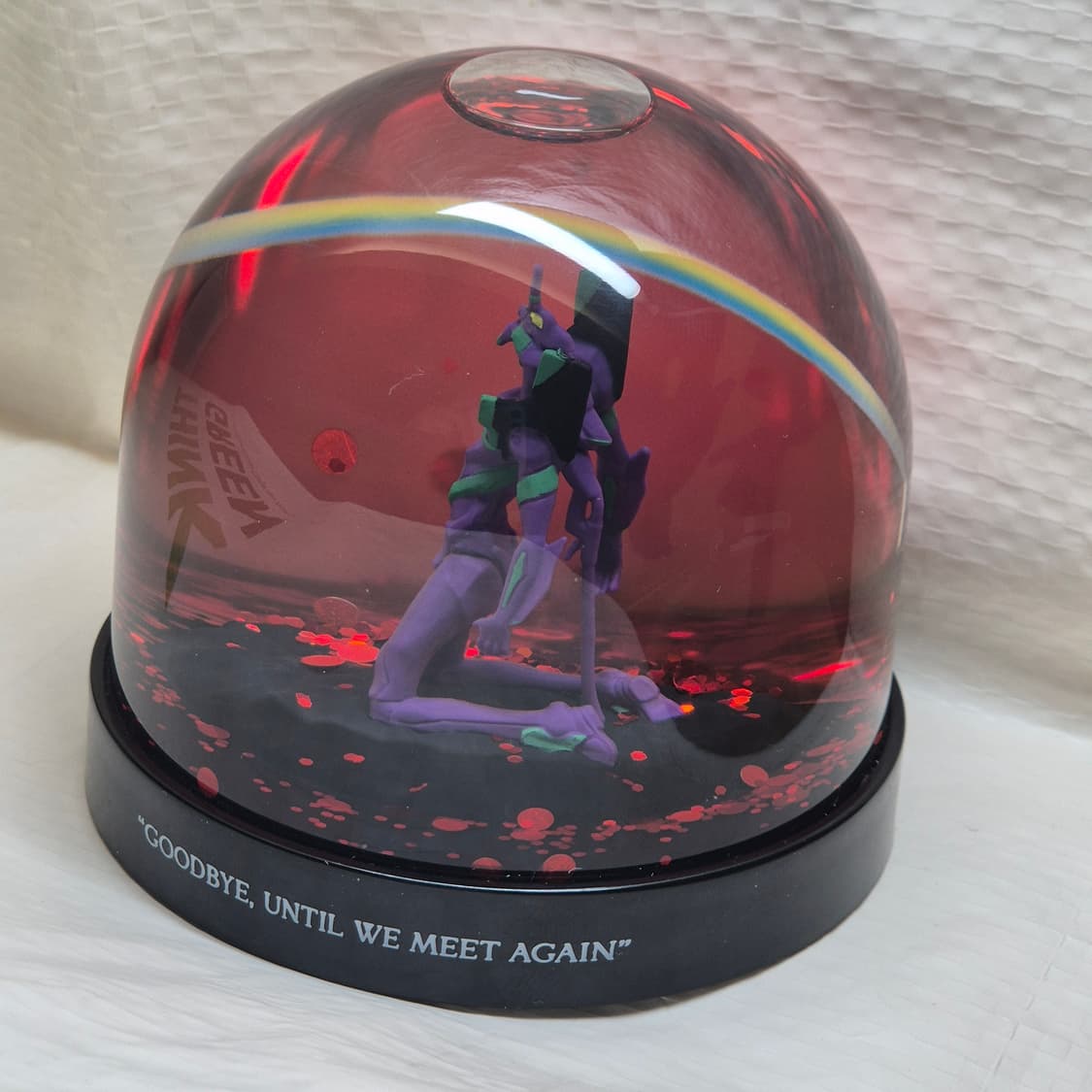 에반게리온 초호기 글리터 스노우돔 상품이미지1