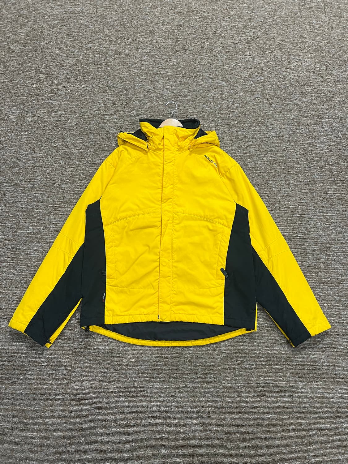 폴로 랄프로렌 옐로우 후드점퍼 L 상품이미지1
