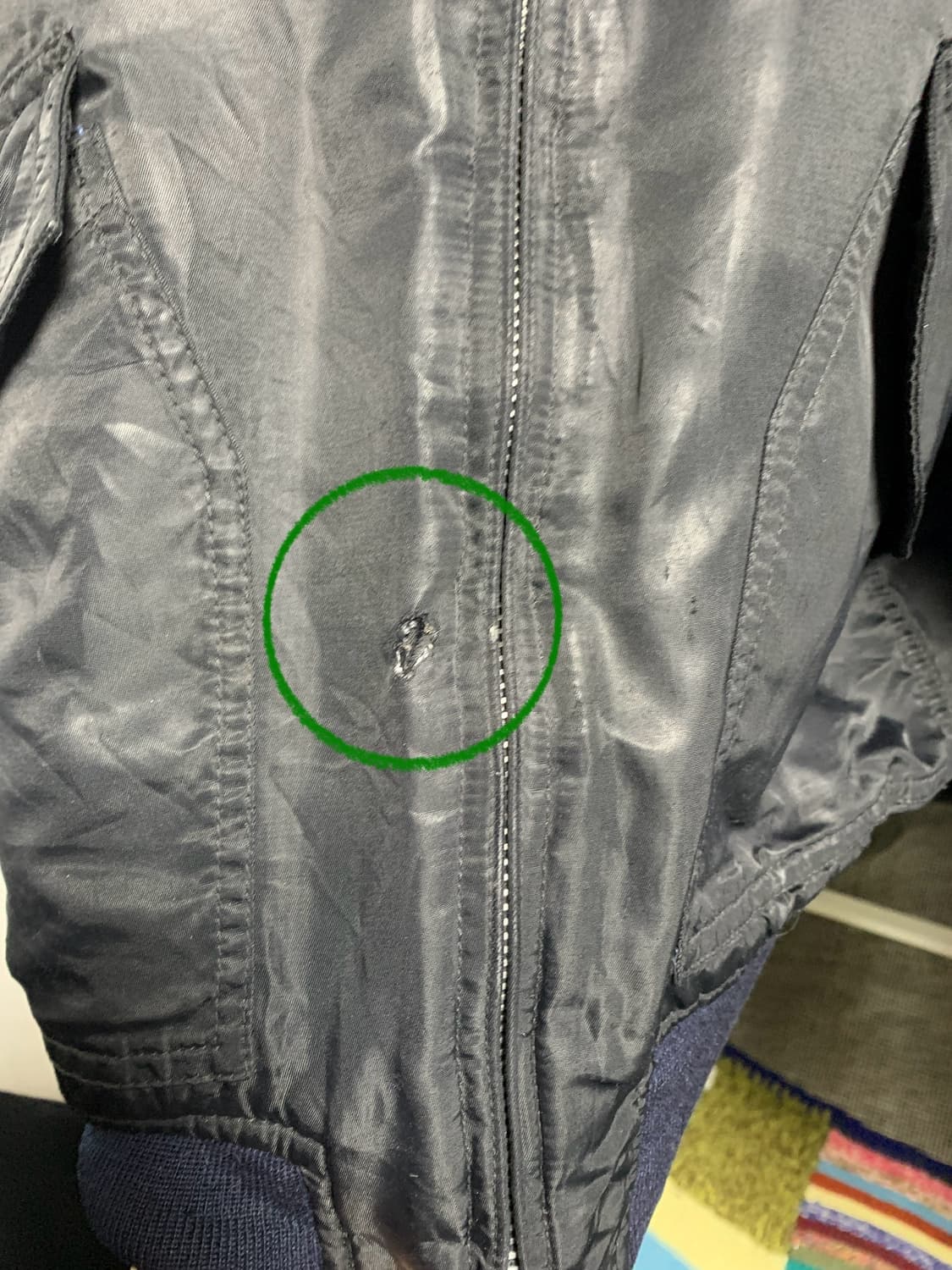 빈티지 Schott & Fox 플라이트 자켓 상품이미지10