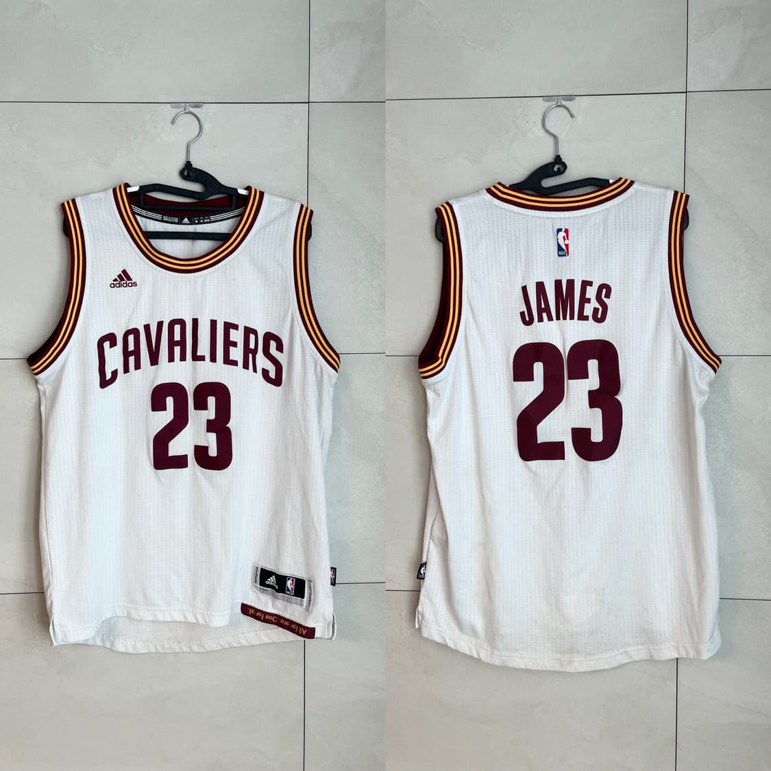 아디다스 클리블랜드 르브론 제임스 유니폼 져지 [M] 상품이미지1
