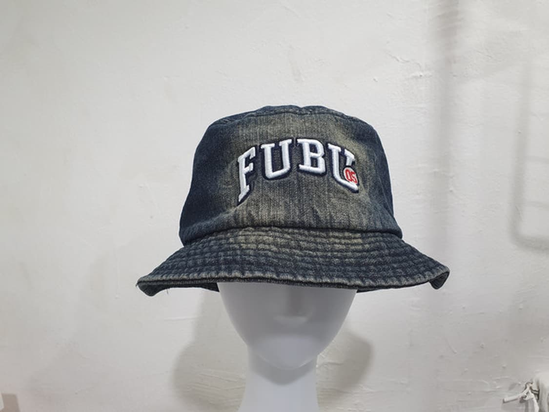 FUBU 데님 벙거지 버킷햇 S 상품이미지1