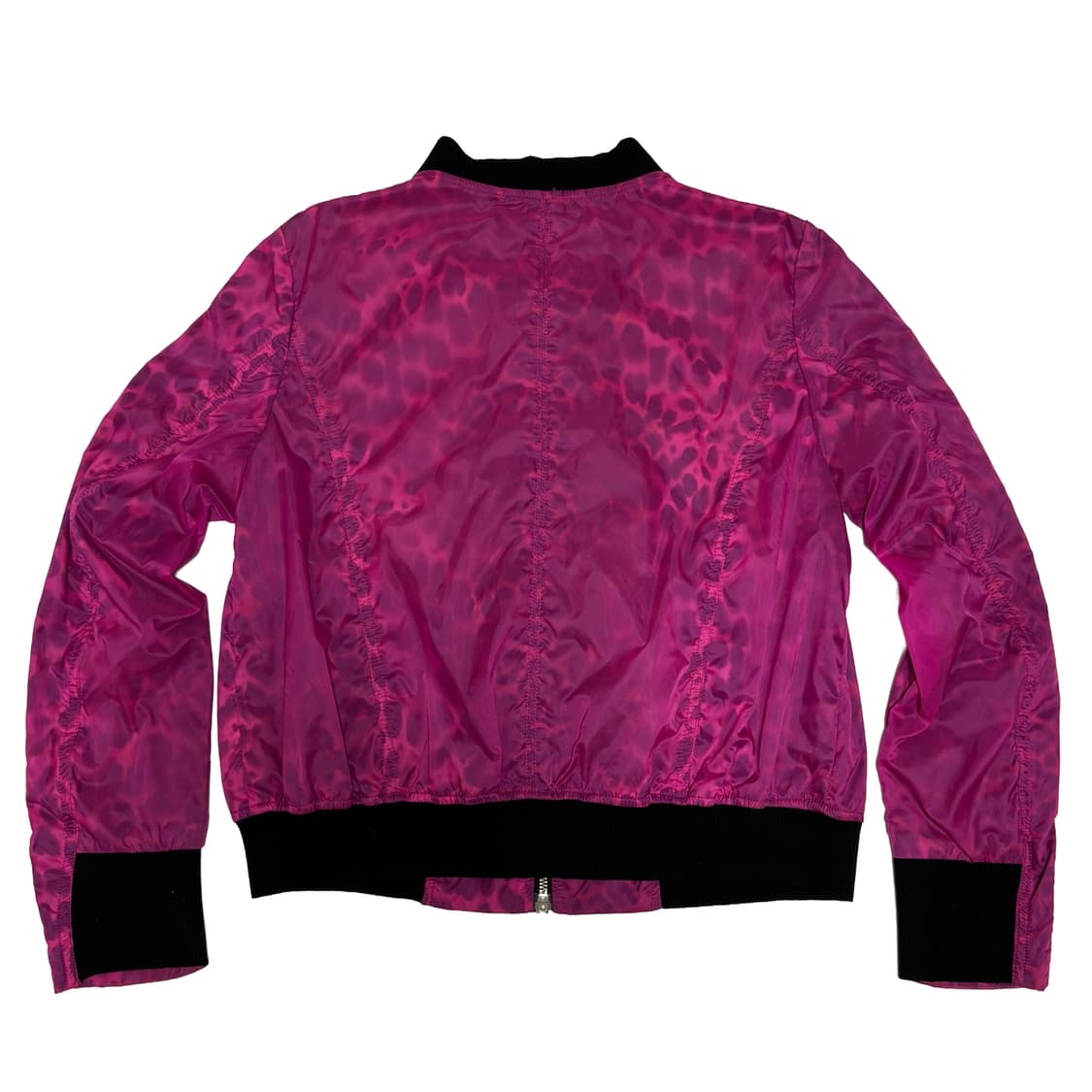 돌체앤가바나(DOLCE & GABBANA) 핫핑크 레오파드 나일론 보머 상품이미지5