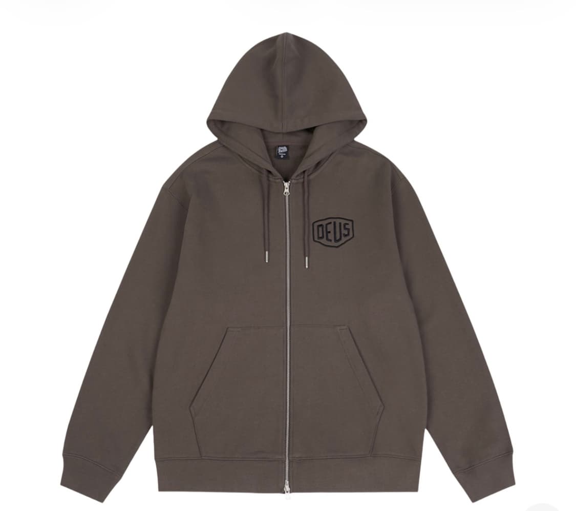 데우스엑스마키나 후드집업 올리브 상품이미지1