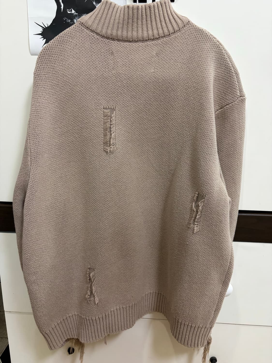 더바이닐하우스 니트집업 M 상품이미지2