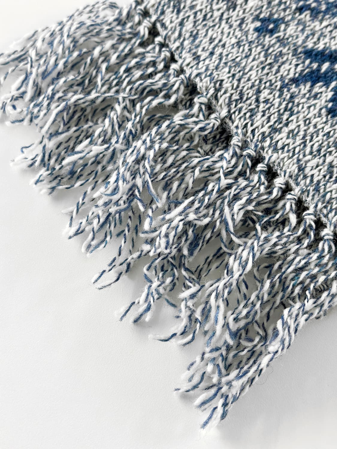 90s 빈티지 BRONER 눈꽃 패턴 머플러 상품이미지5