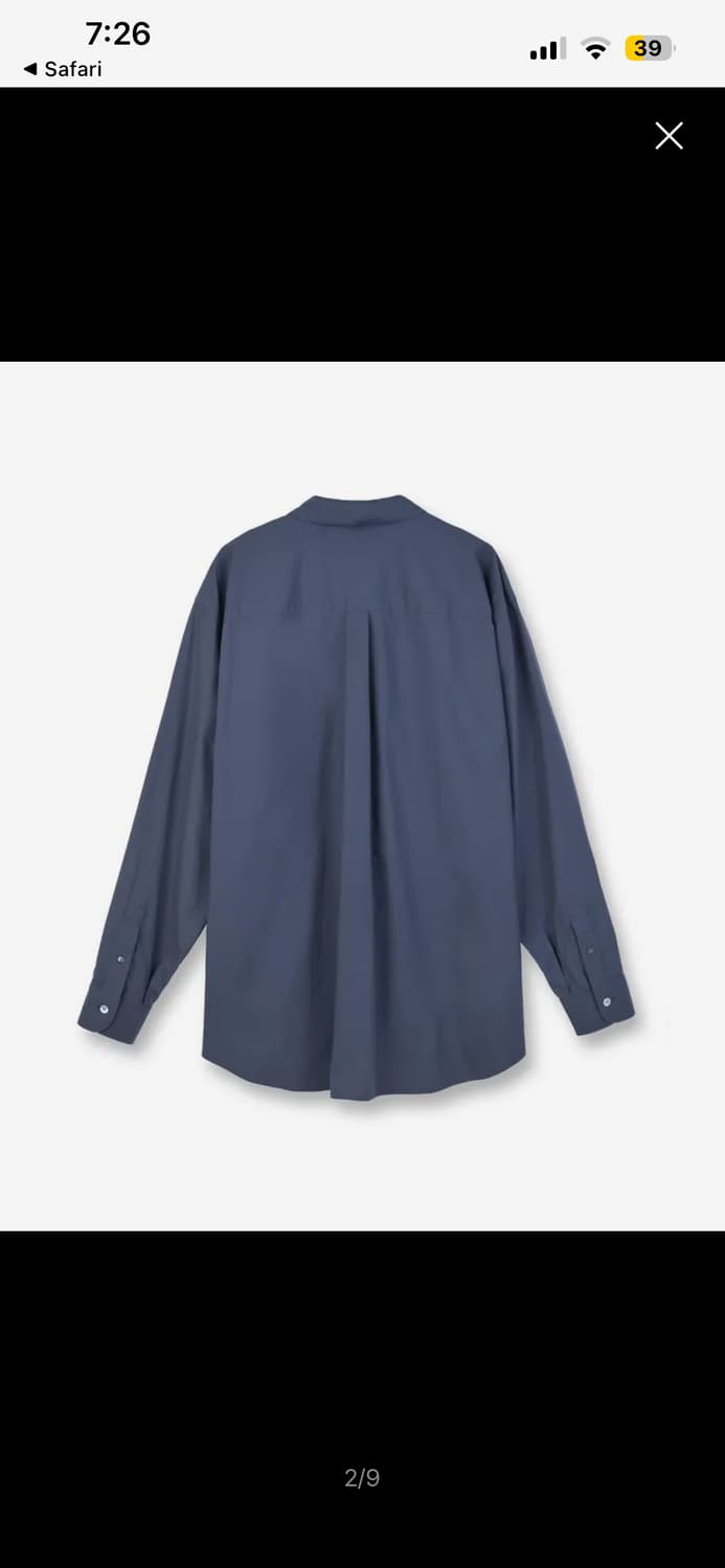 브라운야드 히든포켓 셔츠 4사이즈 상품이미지2