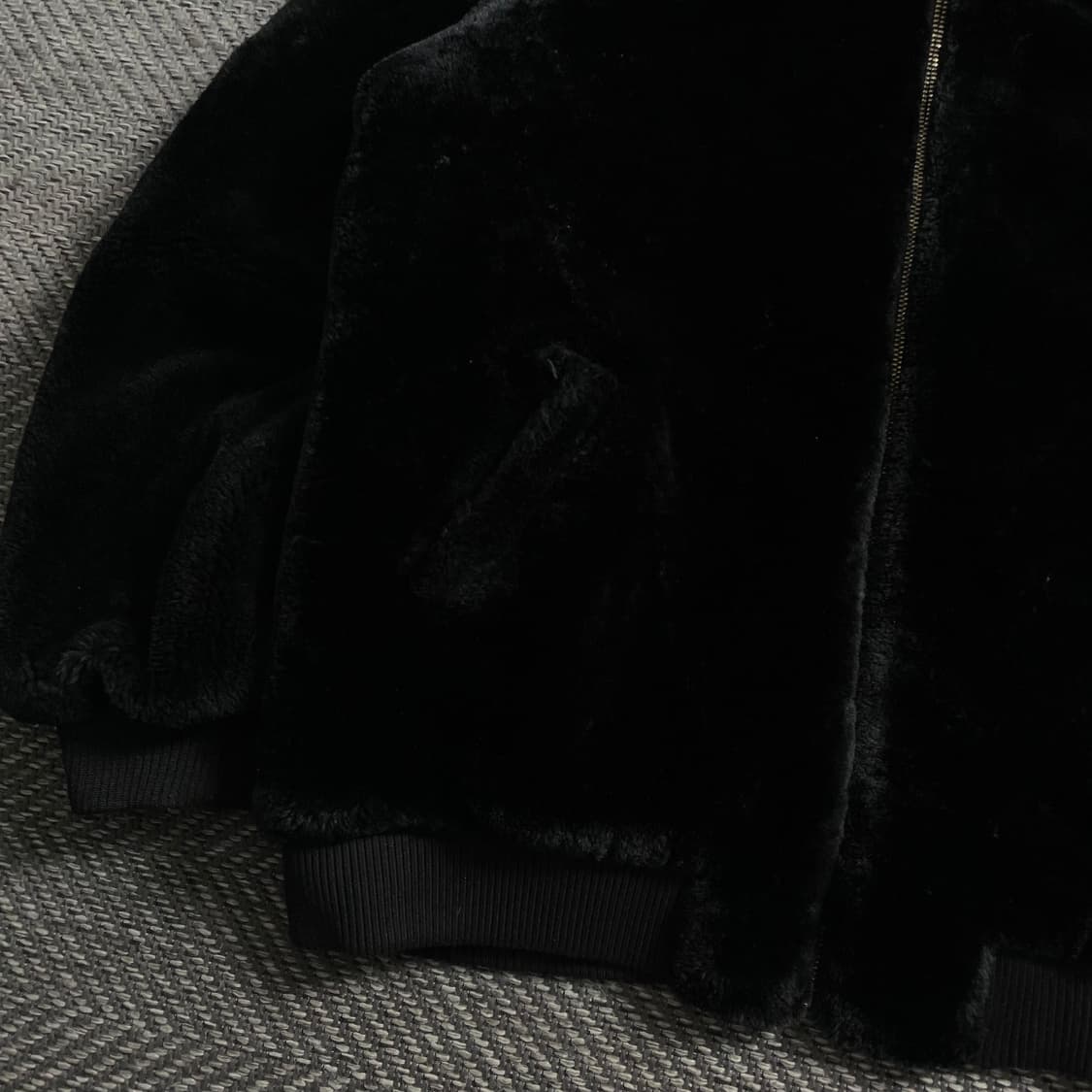 빈티지 미니멀 y2K 퍼 후드 자켓o 4097 상품이미지3