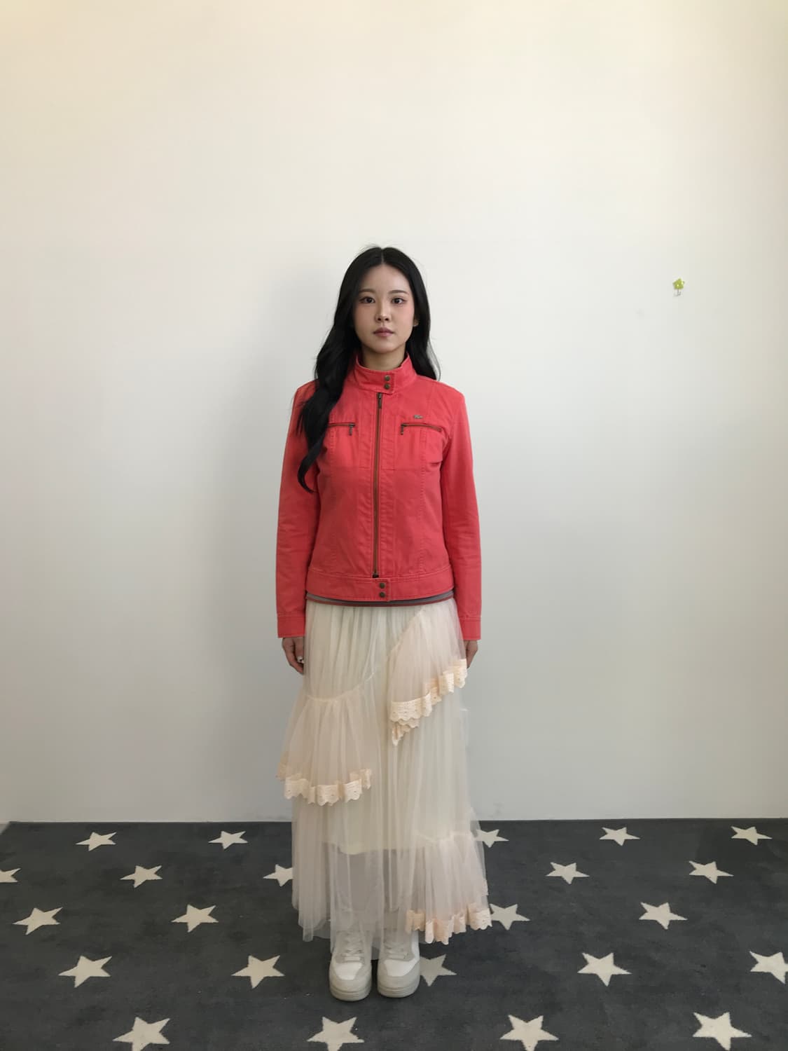 Lacoste Coral Cotton Rider Jacket 상품이미지1