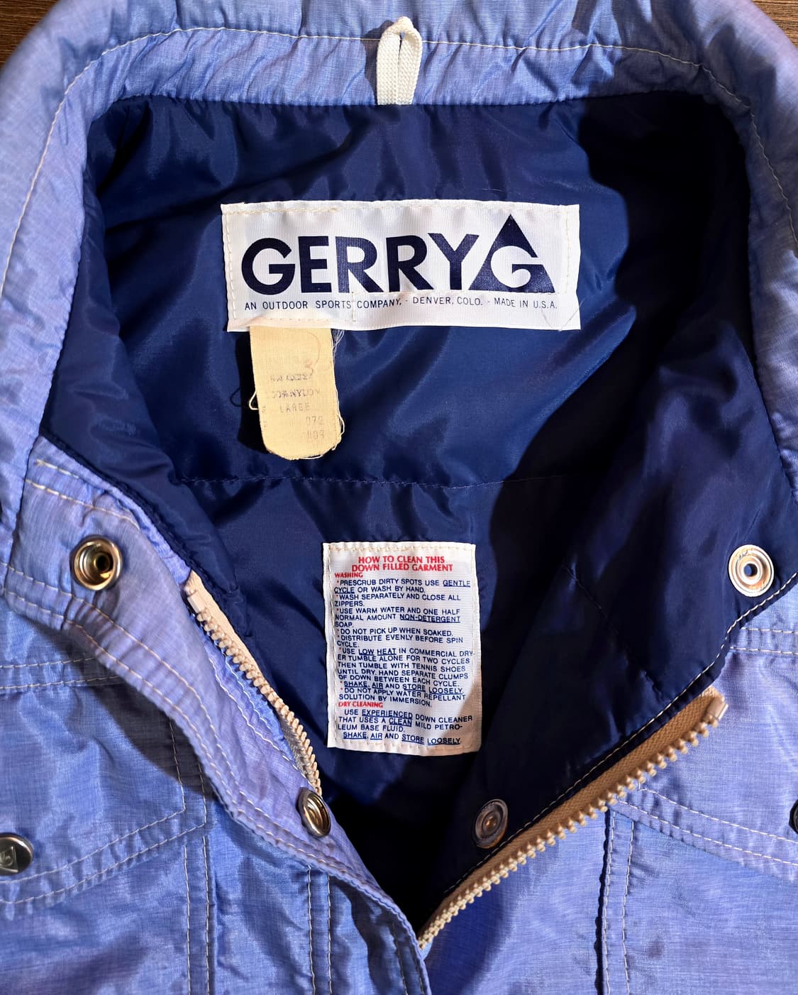 제리 3rd 트러커 다운 자켓 USA (Gerry) 상품이미지5