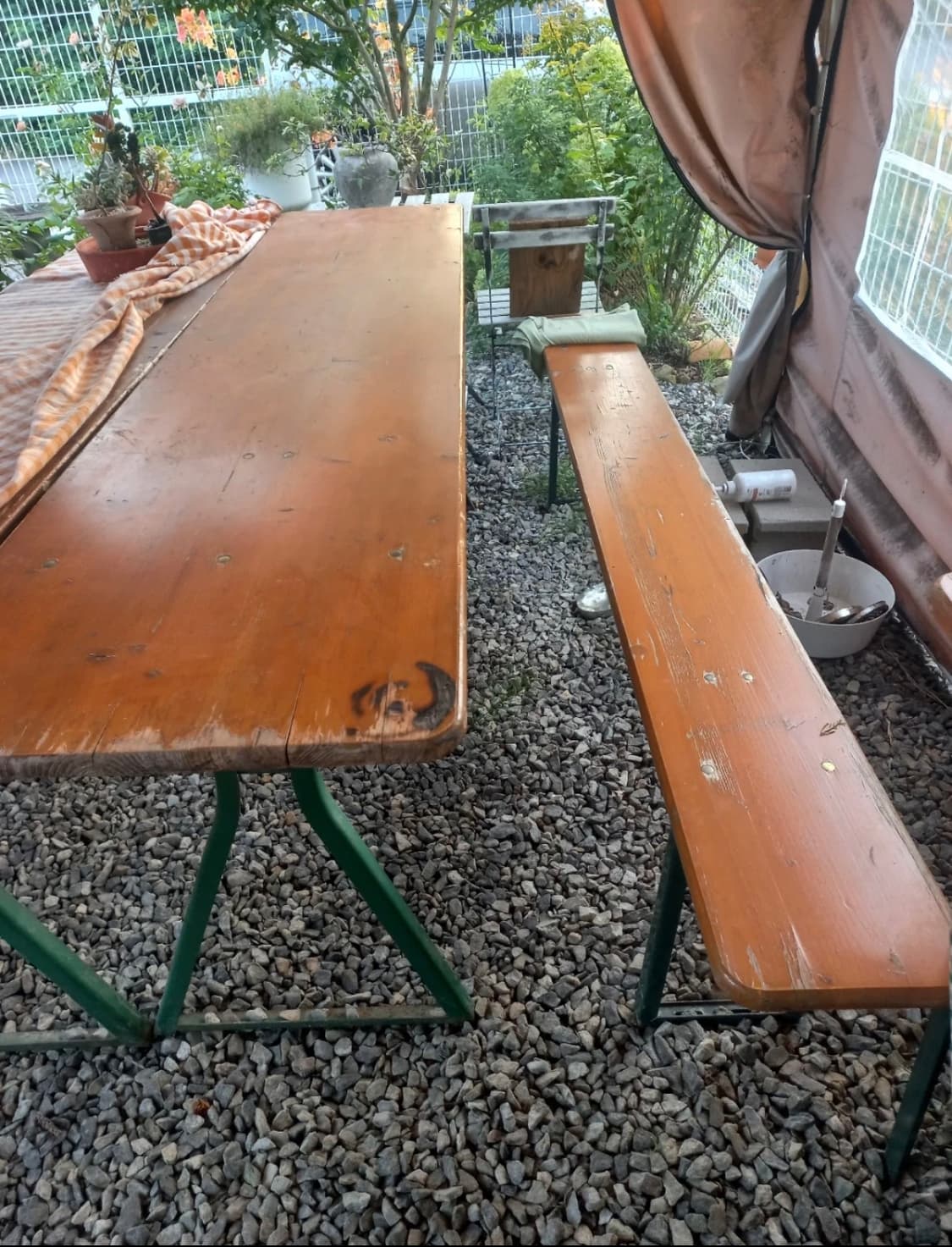 빈티지 비어 테이블 의자 세트 상품이미지1