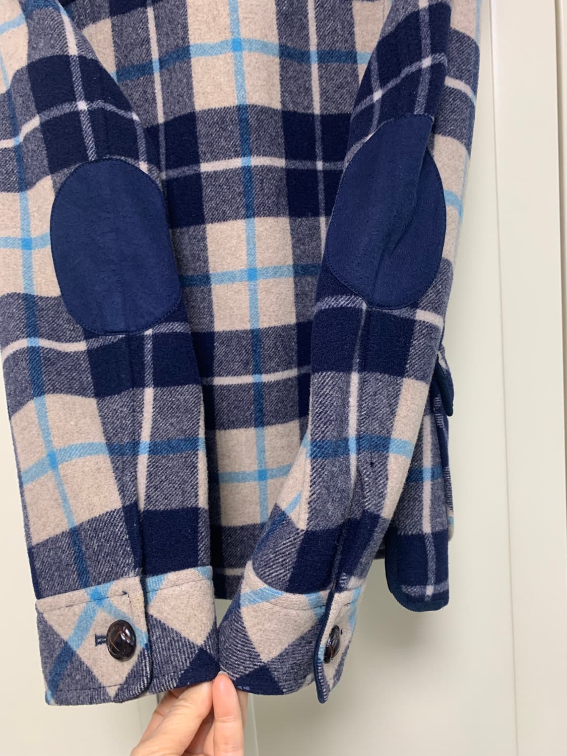 키이스 모직 체크자켓 상품이미지10