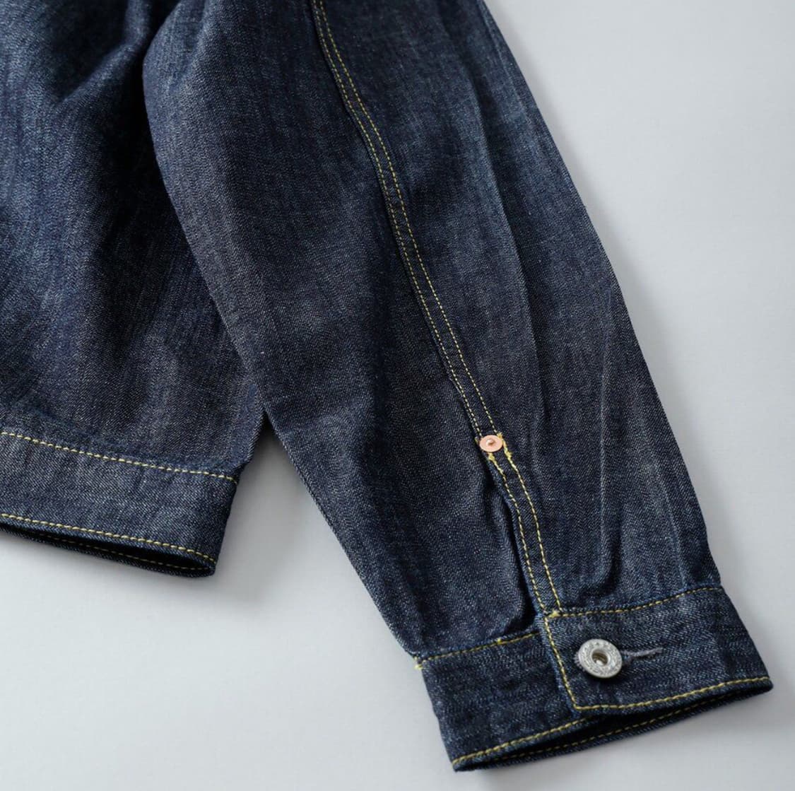 HOUSTON 라이트 데님 셔츠 자켓 - 인디고 / 38 상품이미지4