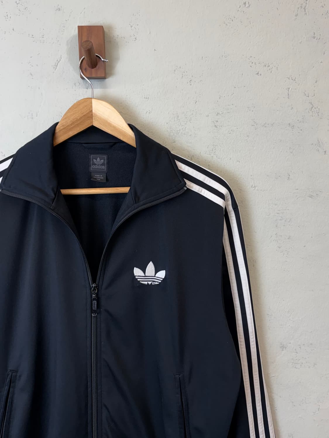 아디다스 구형 파이어버드 블랙 트랙탑 져지 상품이미지2