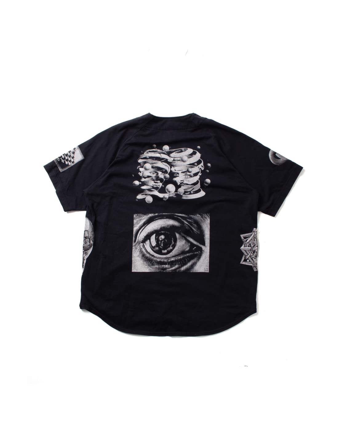 Supreme X Mc Escher 슈프림 에셔 프린팅 베이스볼 셔츠 상품이미지2