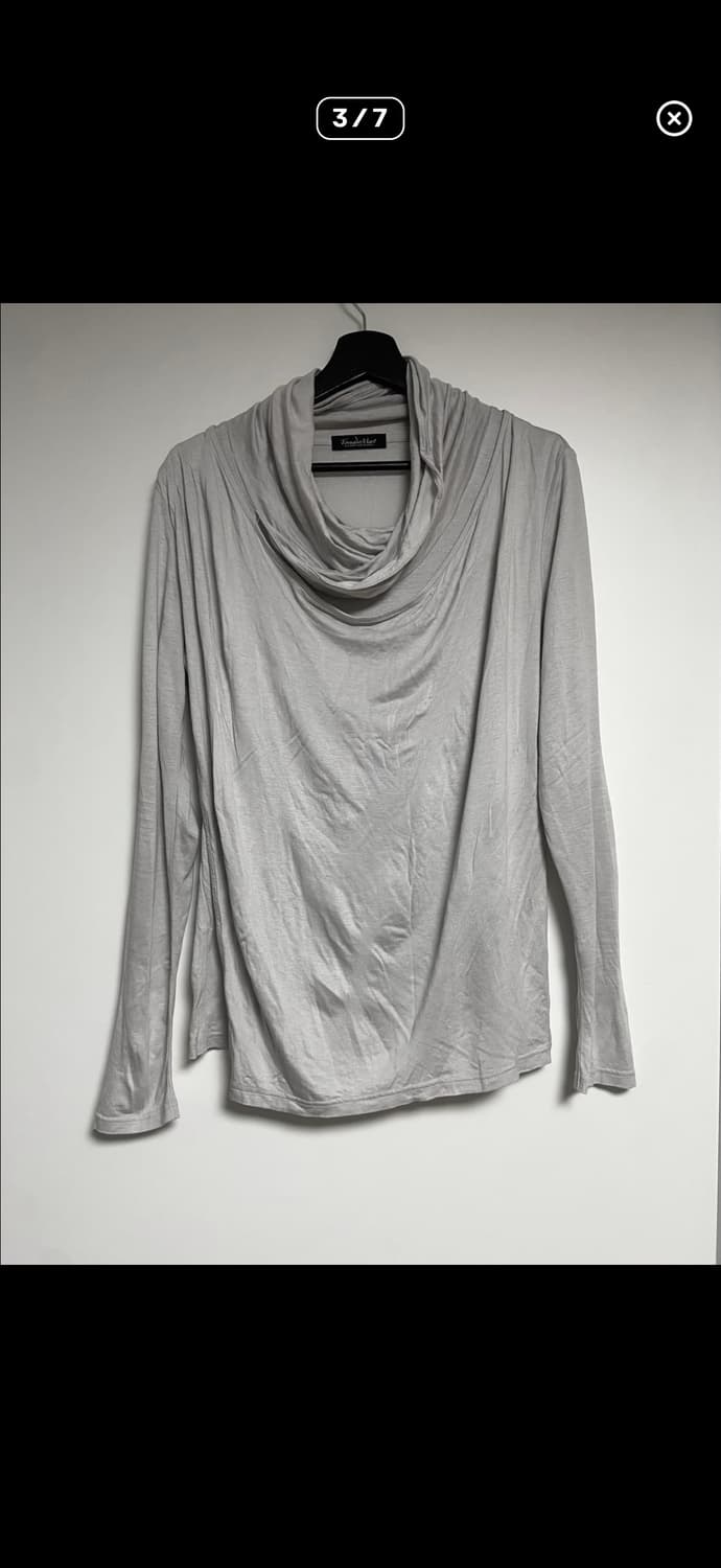 TORNADO MART draped layered long sleeve 상품이미지1