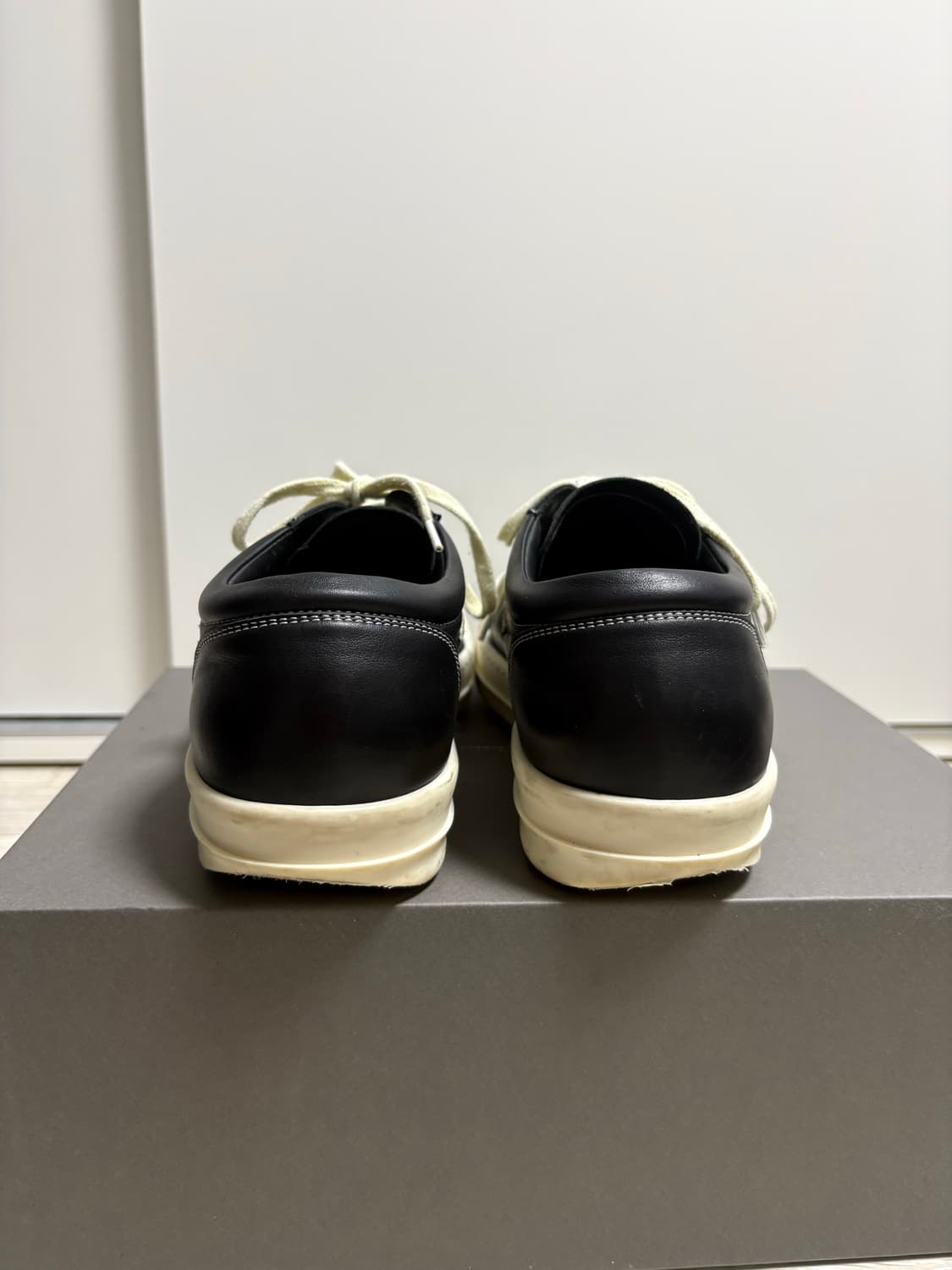 릭오웬스 반스 레더 풀박 43사이즈 상품이미지5