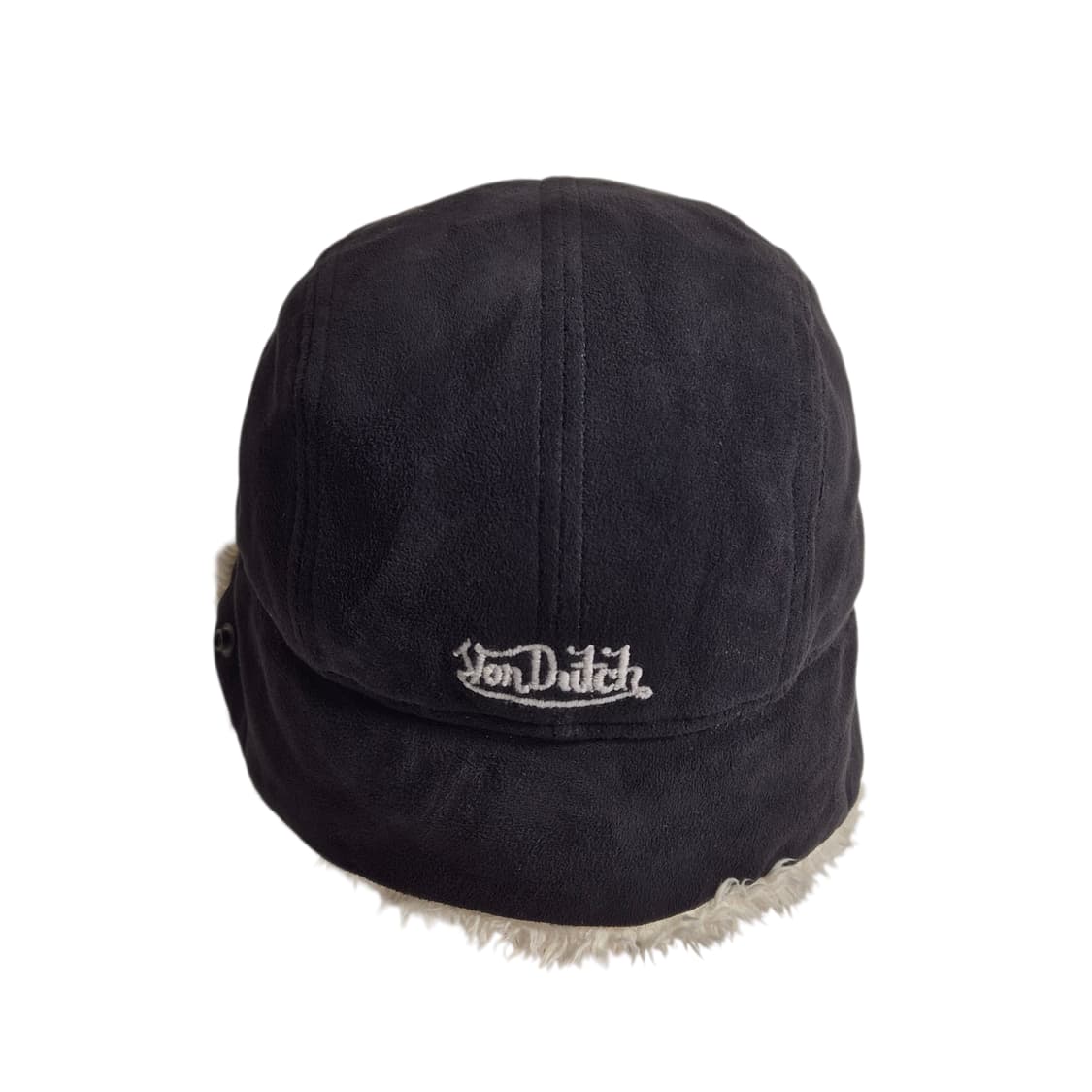 Vondutch) 본더치 Y2K 이어플랩 캡 검/흰 상품이미지5