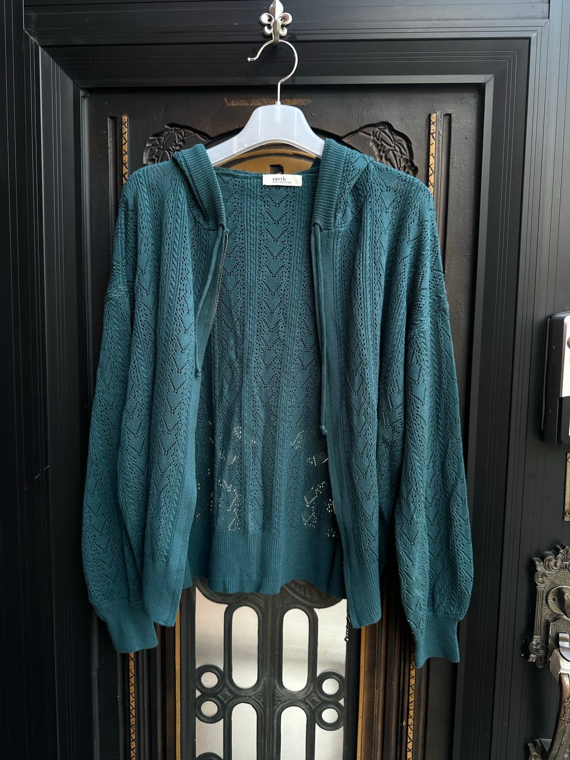 earth music lace hoody zipup 상품이미지3