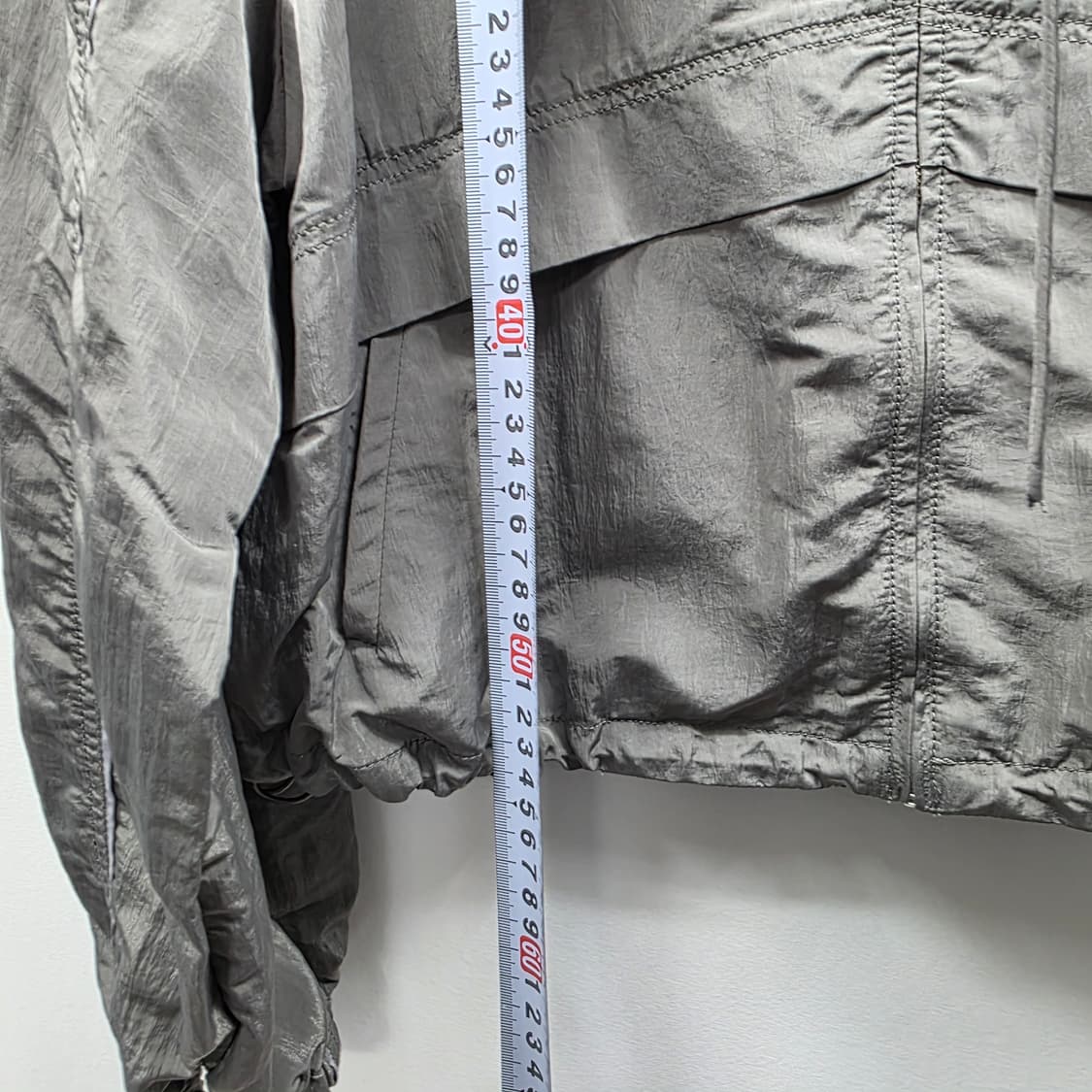 1839 [온앤온] 배색 크롭 점퍼 1 상품이미지4