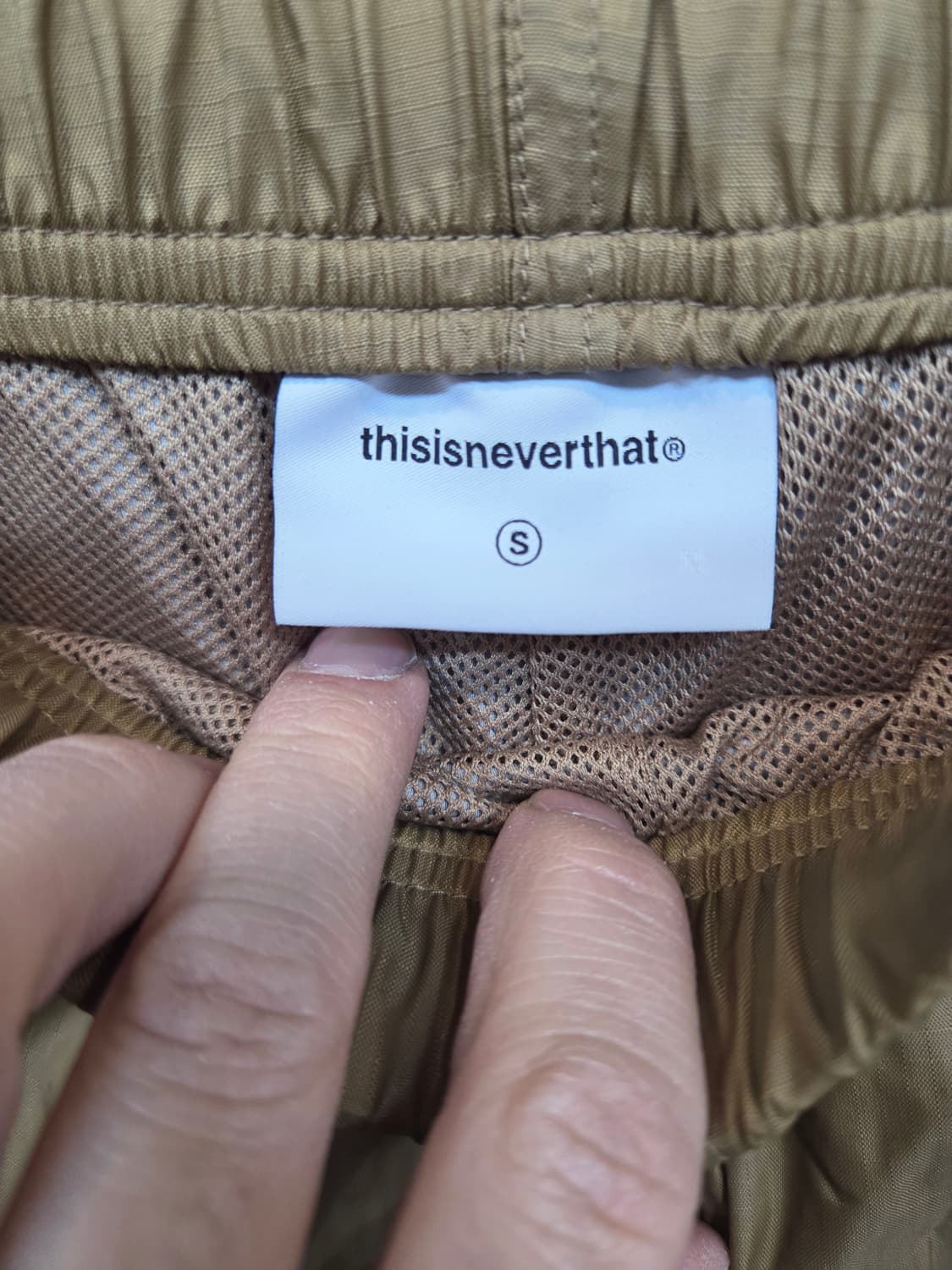 디스이즈네버댓 사이드지퍼 나일론 팬츠 S 상품이미지3