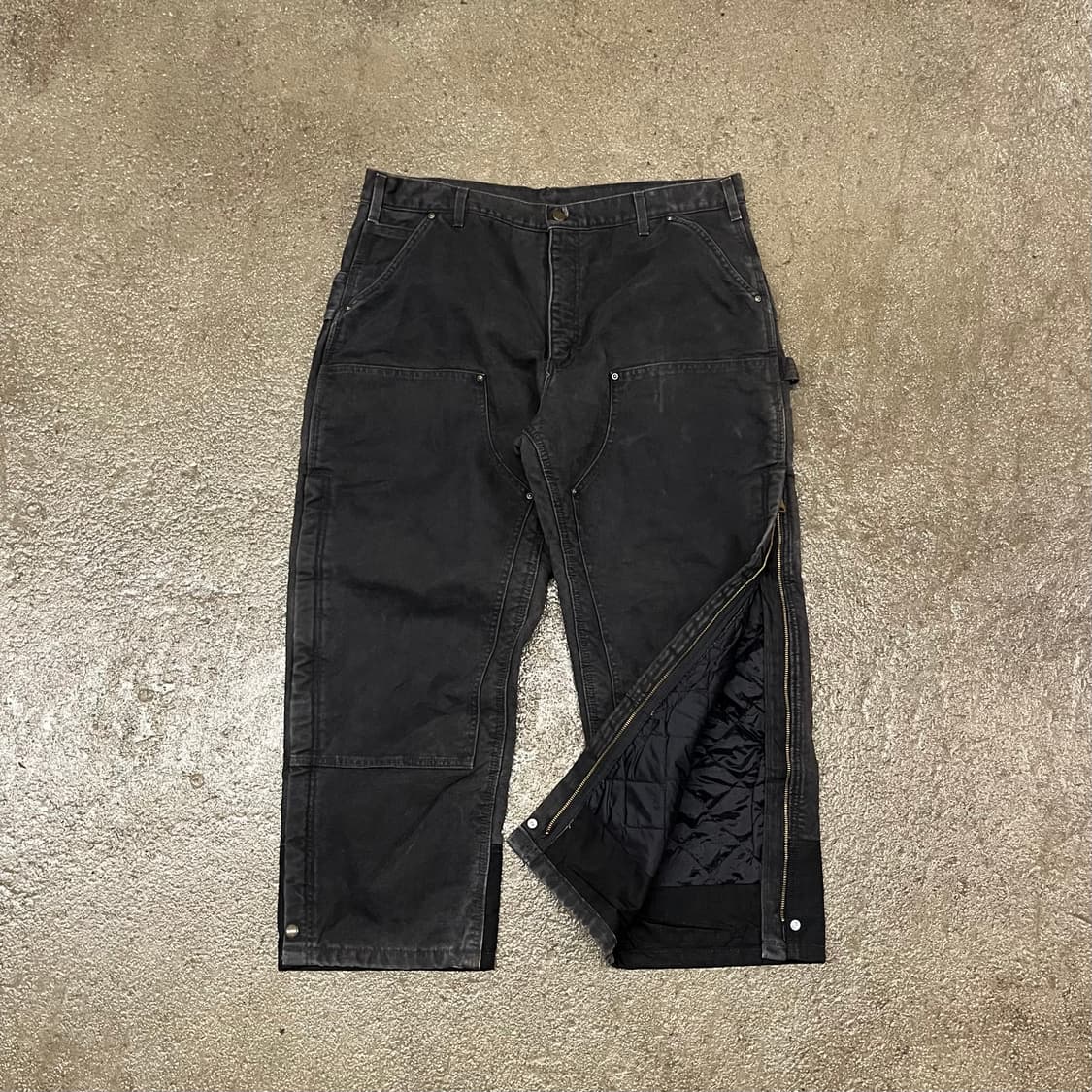 Carhartt B194 퀼팅  더블니 워크 팬츠 (39“) 상품이미지3