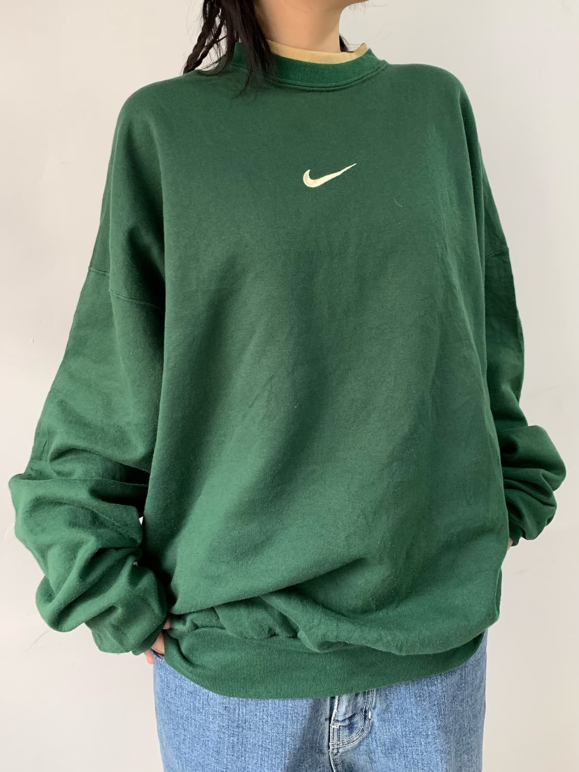 90s 나이키 미들로고 스웻셔츠 상품이미지4