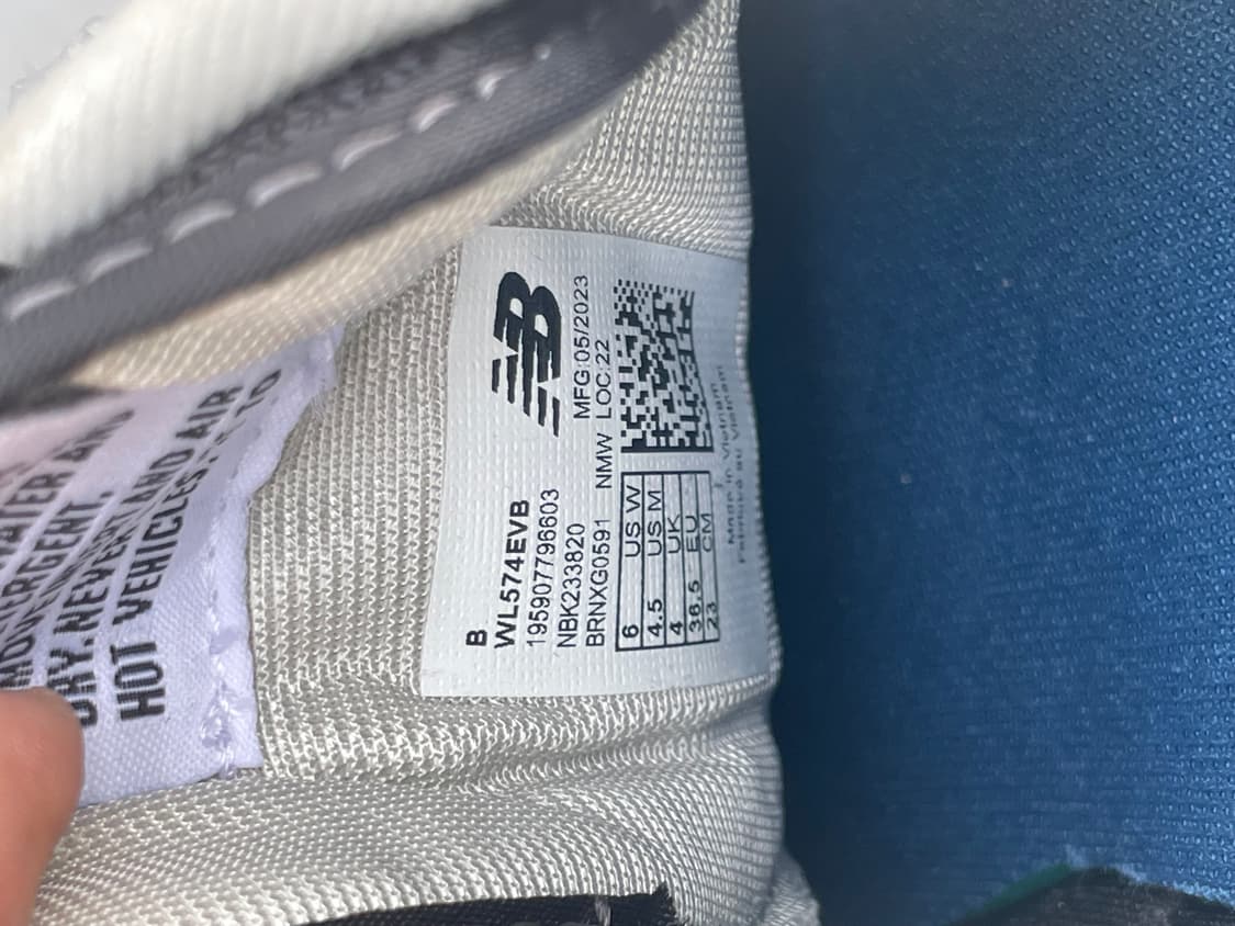 (1회 착용) 뉴발란스 574 클래식 230 상품이미지7