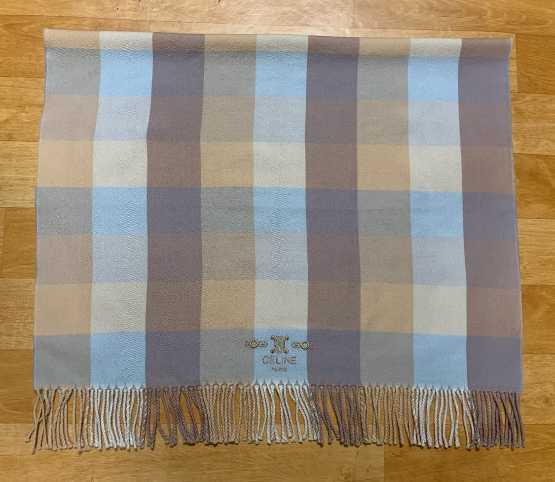 CELINE 셀린 블라종 로고 플레이 블랑킷(울) 상품이미지2