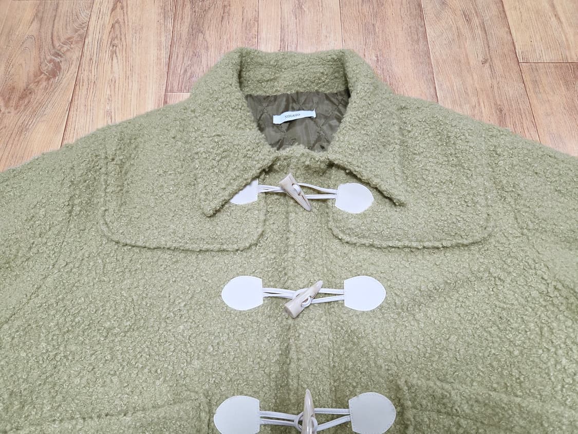 노이아고(NOIAGO) 테리 더플코트 프리사이즈 새상품 상품이미지5