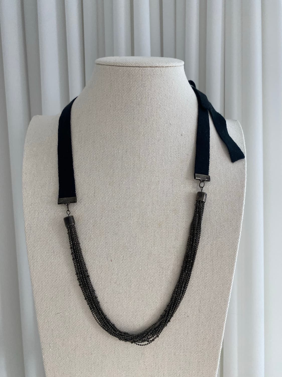 일본 수입 빈티지 리본 목걸이 상품이미지5