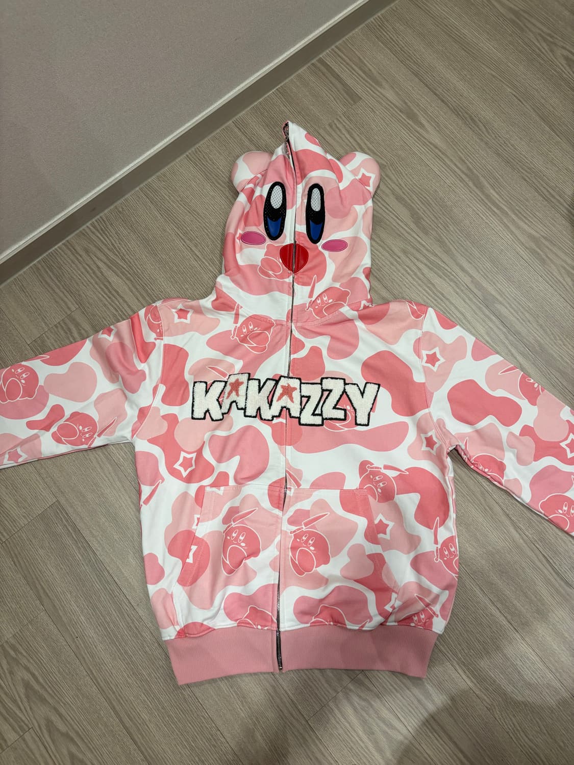 kakazzy 카카지 별의커비 후드집업 상품이미지3