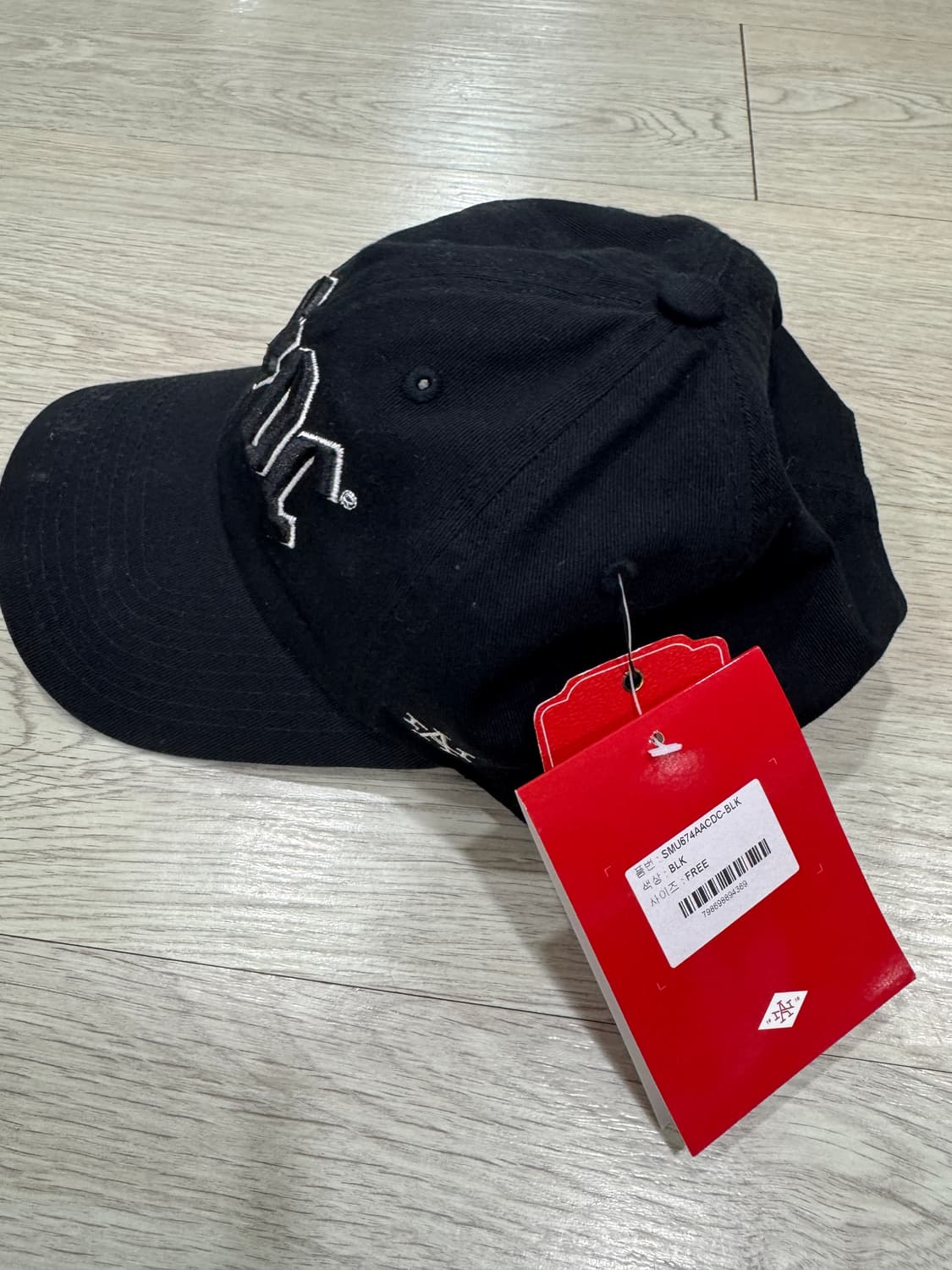 아메리칸 니들 AC/DC 블랙 볼캡 모자 상품이미지2