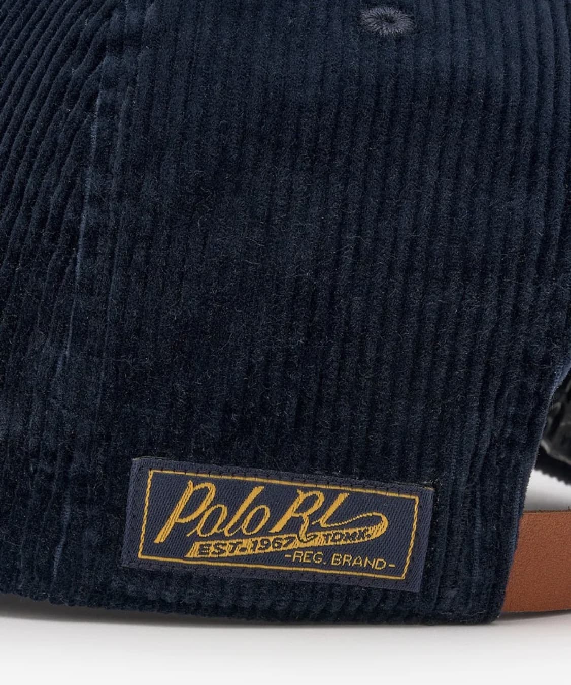 [FREE] 폴로 랄프로렌 로고 패치 코듀로이 볼 캡 네이비 상품이미지9