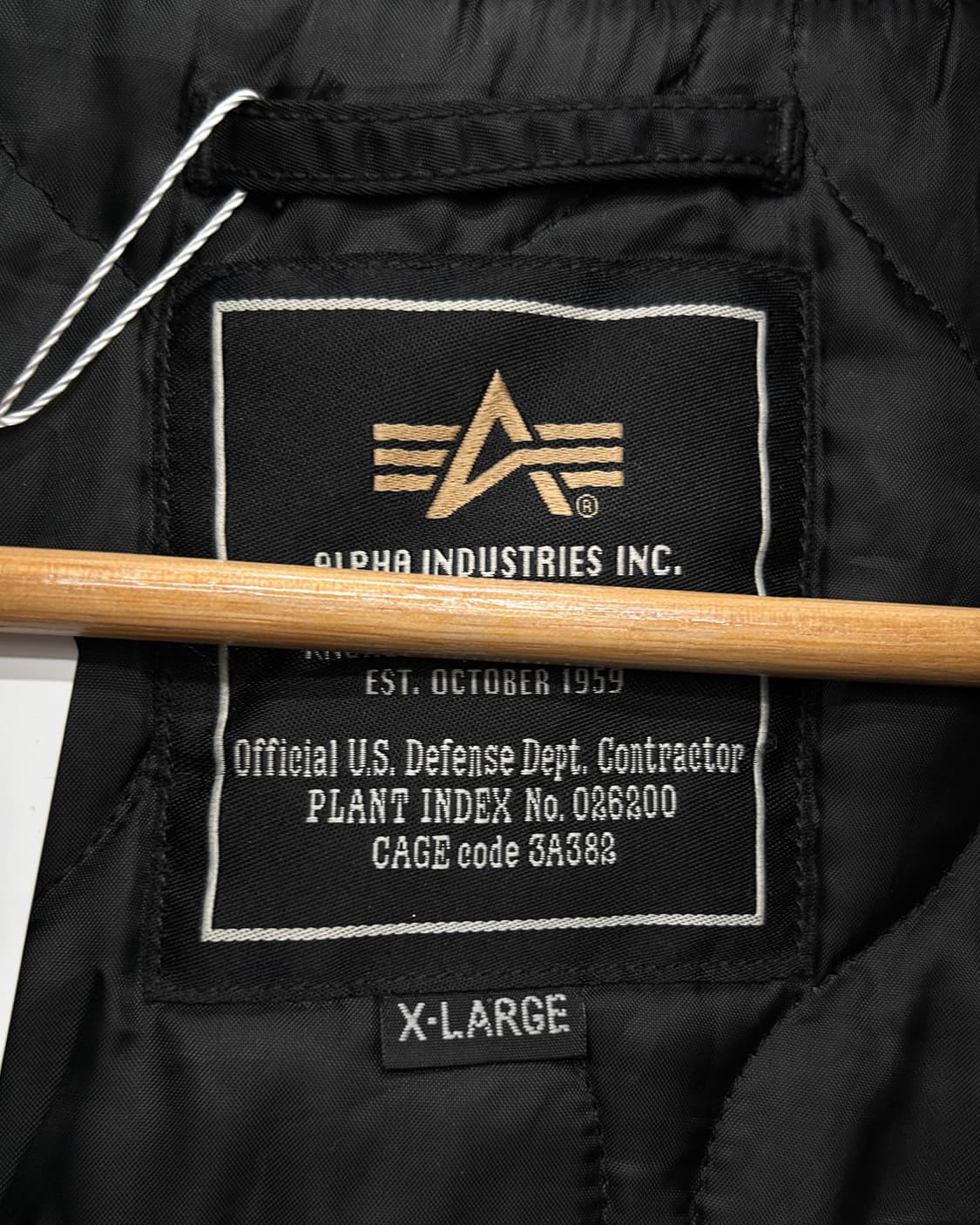 알파인더스트리 00s 후디 플라이트 봄버 자켓 블랙 상품이미지8