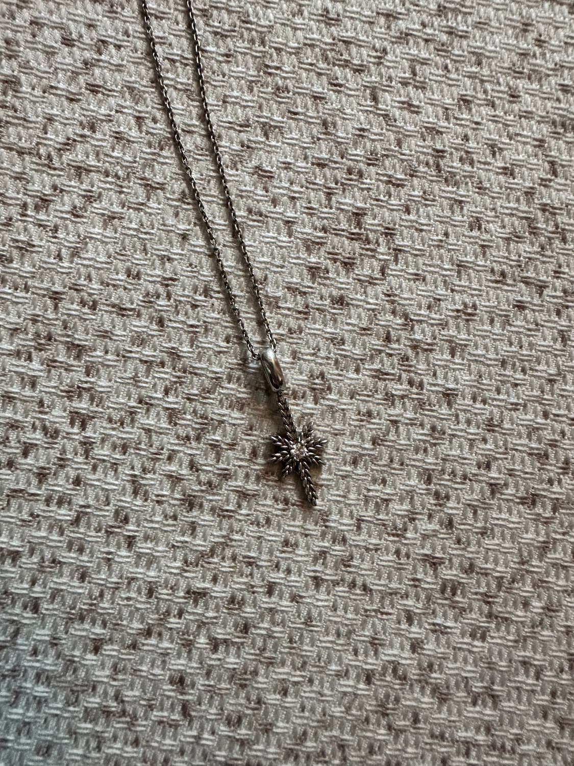 키드밀리 한정판 목걸이 실버 925 다이아  상품이미지3