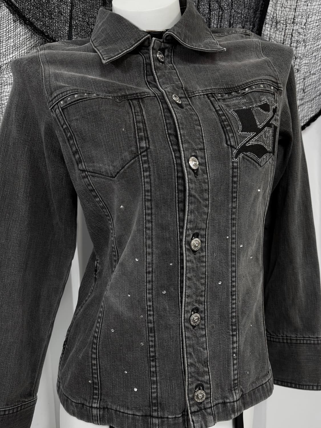 cubic denim jacket 상품이미지2