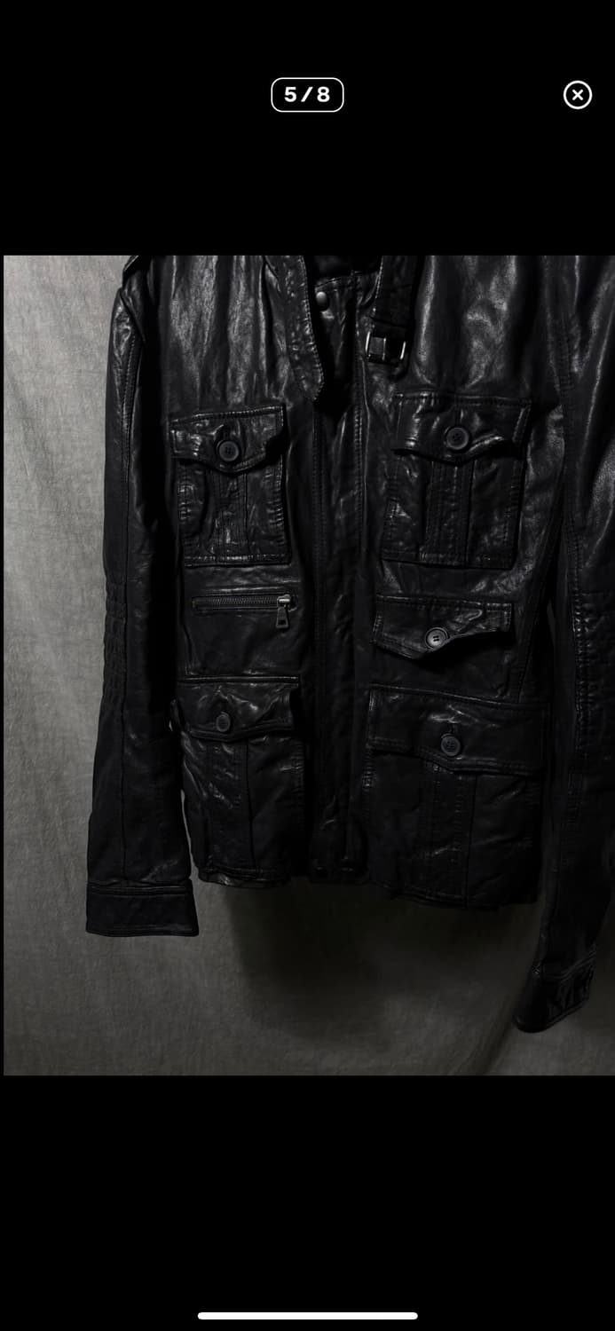 Lamb Leather Multi-Poket Jacket 상품이미지5