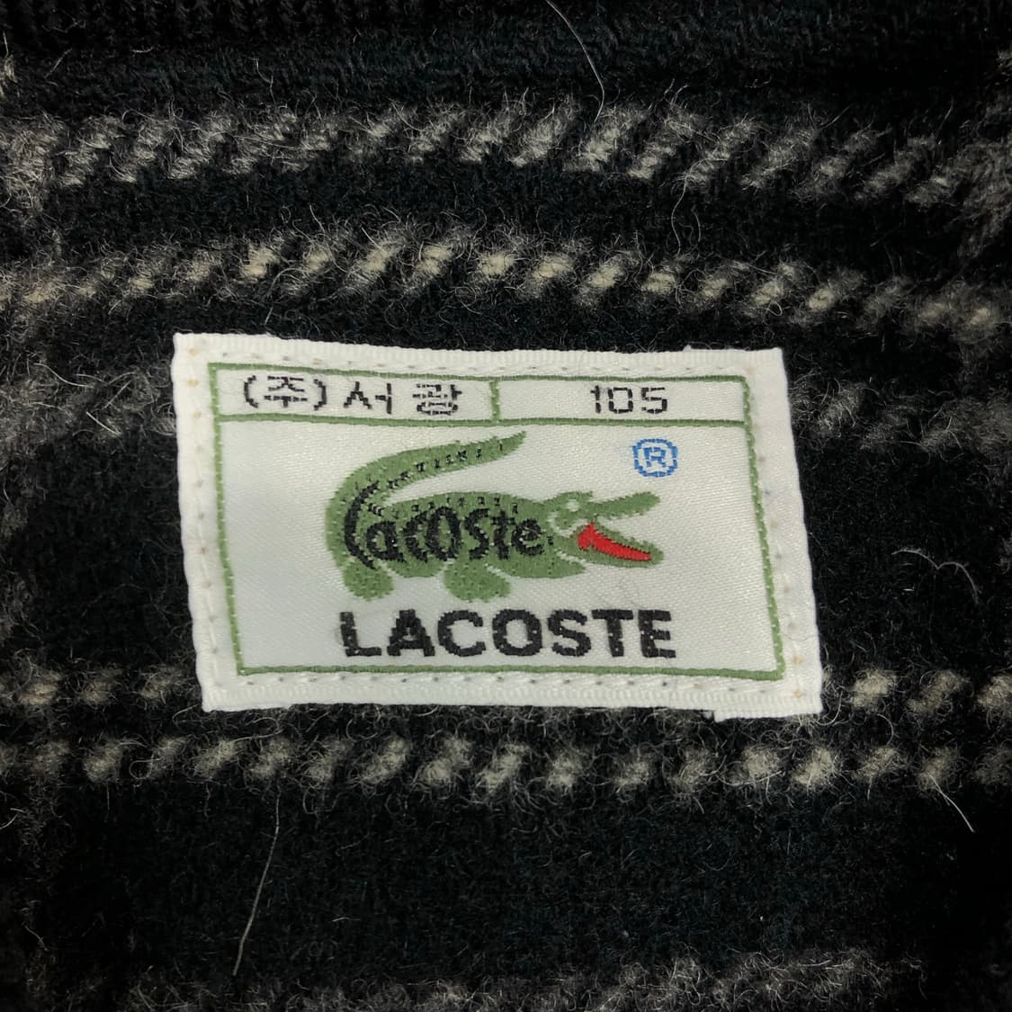 라코스테 서광 울 블루종 자켓 상품이미지4