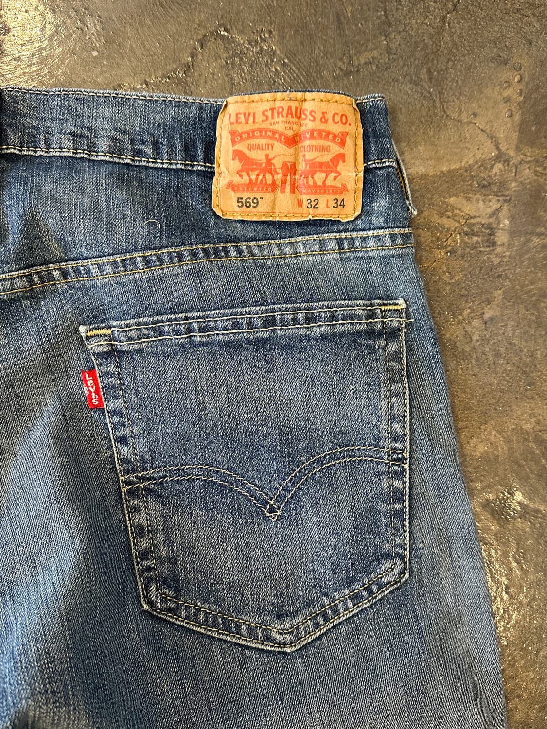 리바이스 569 W32 L34 상품이미지4
