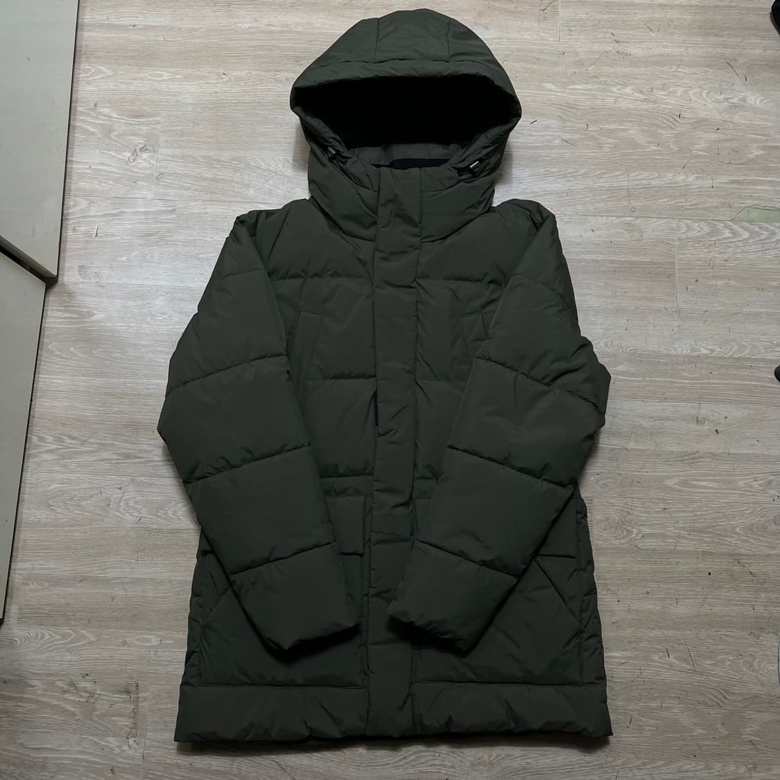 푸마 후드 롱패딩 점퍼 [카키] L/100 상품이미지1