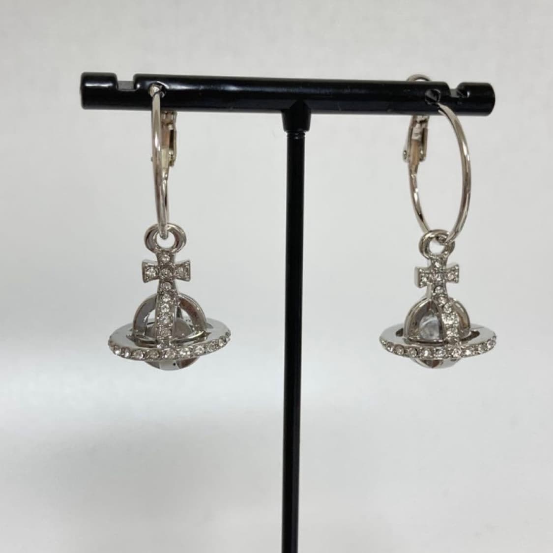 비비안웨스트우드 크리스탈 3D orb 목걸이, 링귀걸이 세트(새상품) 상품이미지9