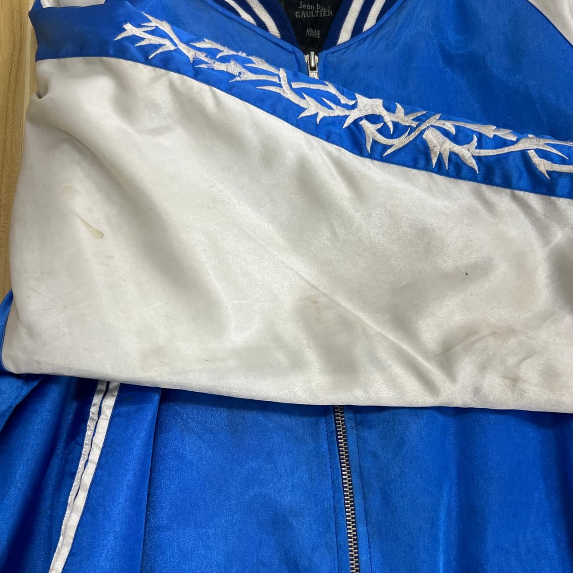 장 폴 고티에 가시 자수 블루 스카쟌 점퍼 상품이미지8