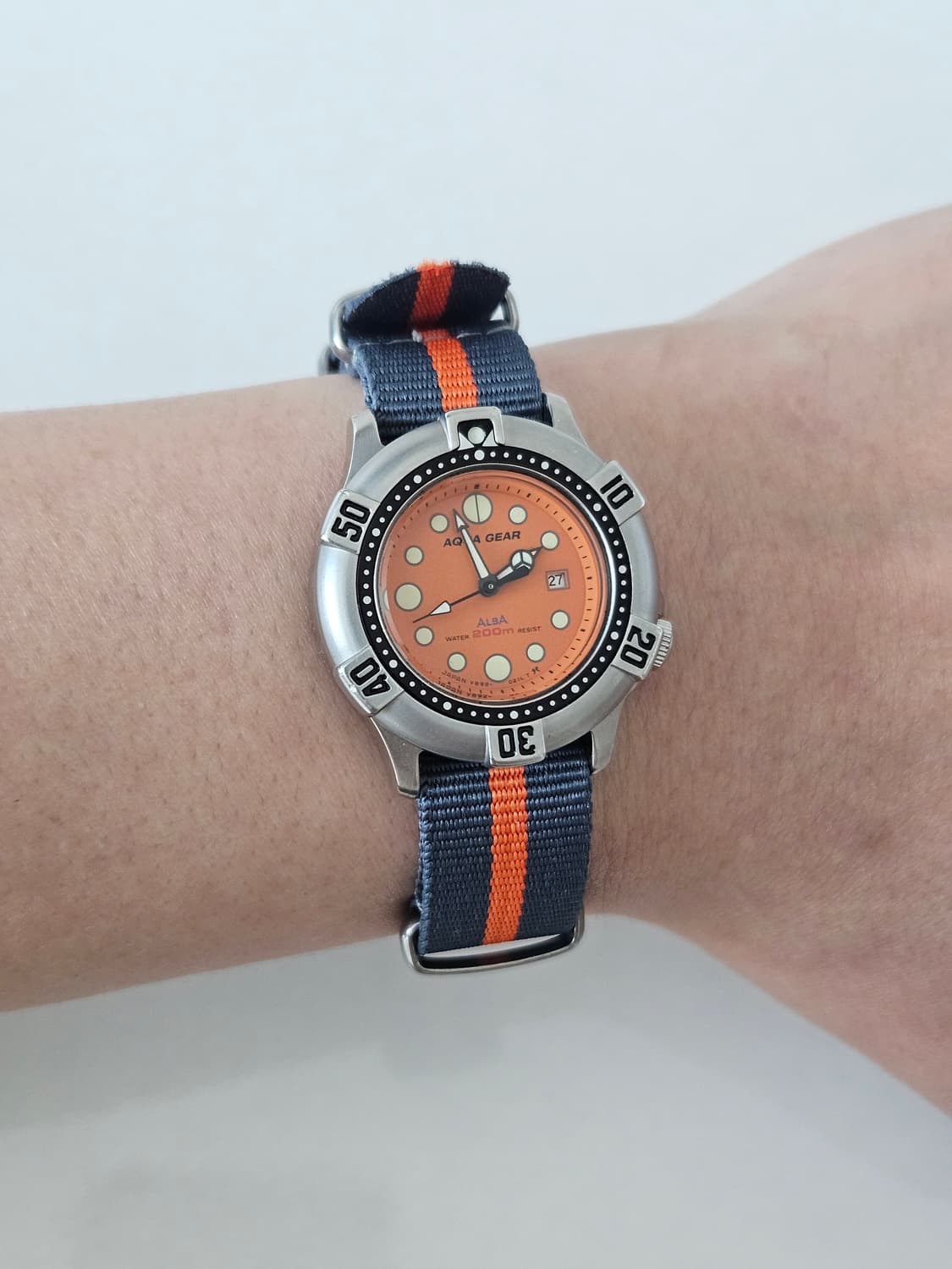 빈티지 세이코 알바 아쿠아기어 상품이미지2