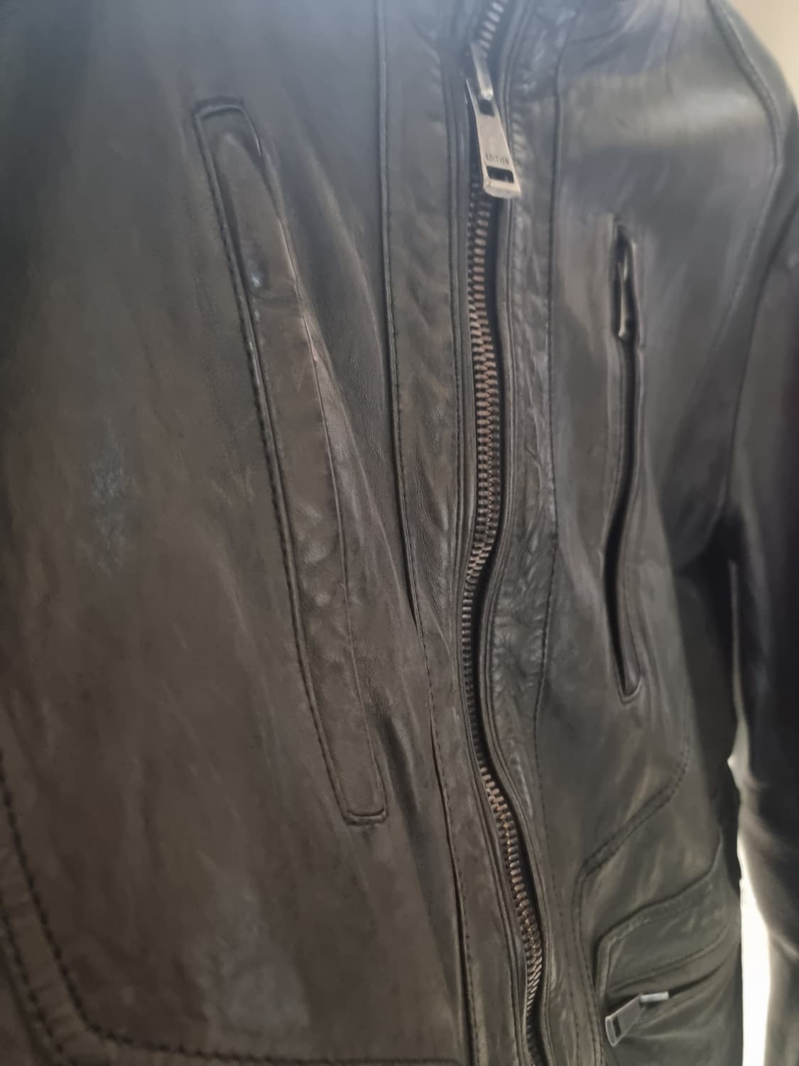 램스킨 가죽자켓 상품이미지2