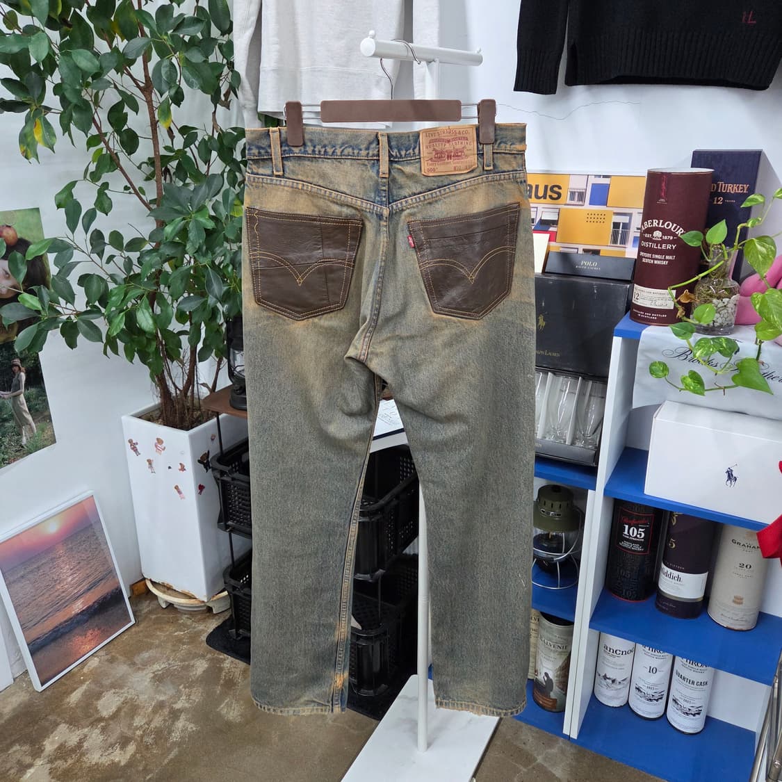 리바이스 데님팬츠 505 32/32 상품이미지3
