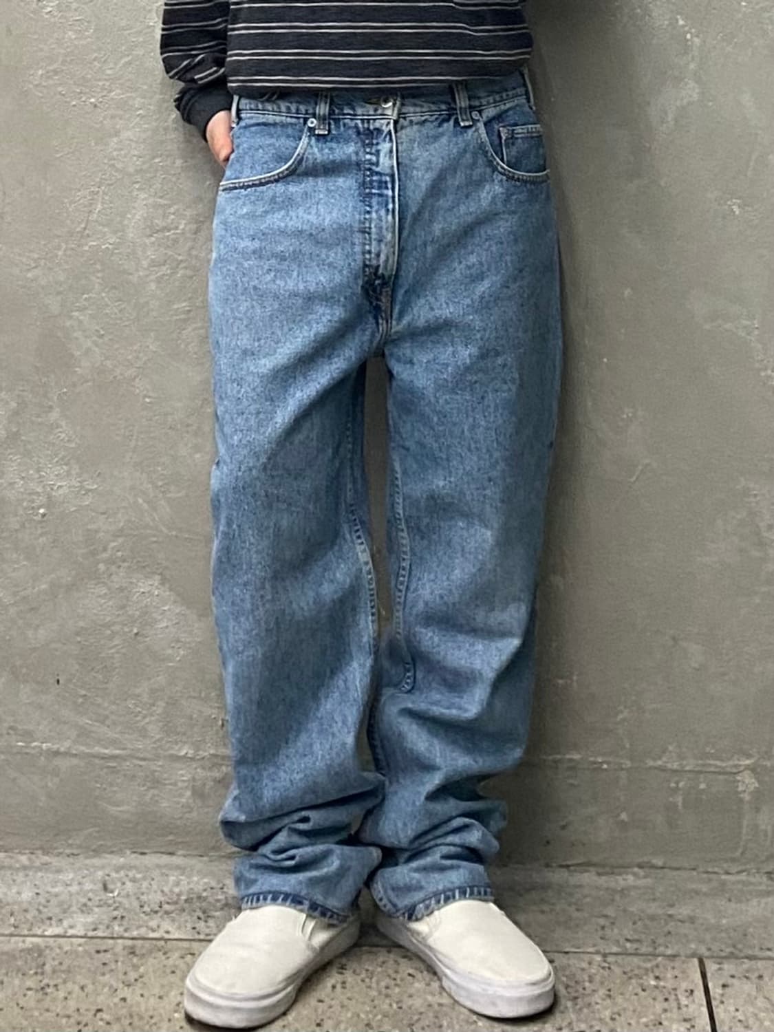 [32-33] 90s Levi's 627 리바이스 오렌지탭 데님팬츠 상품이미지10