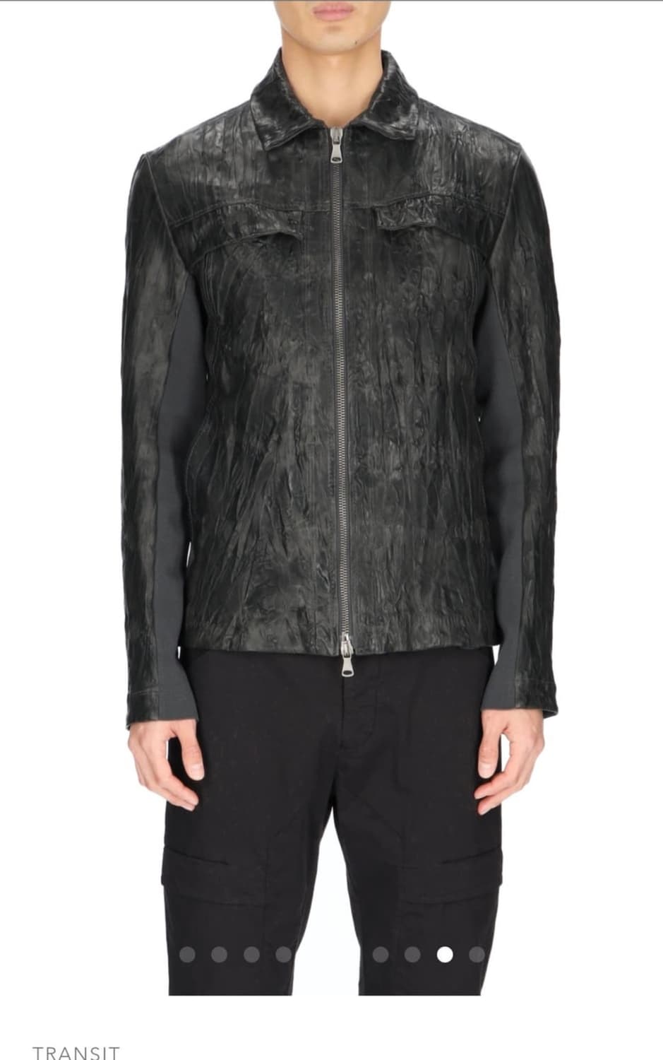 트랜짓 가죽자켓 95사이즈 상품이미지2